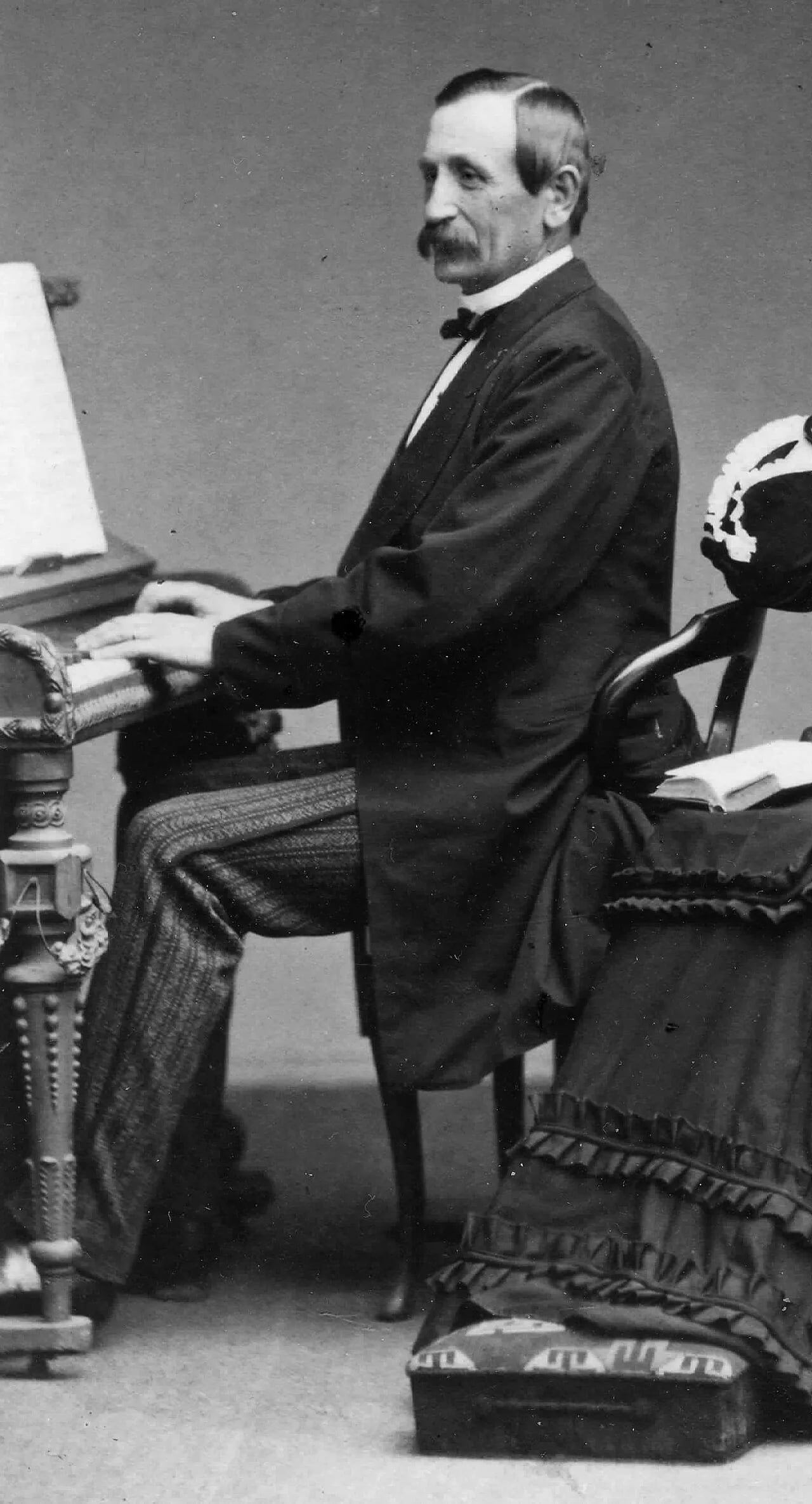 Portrait of Wilhelm Lagercrantz (1825–1886) – memorial page