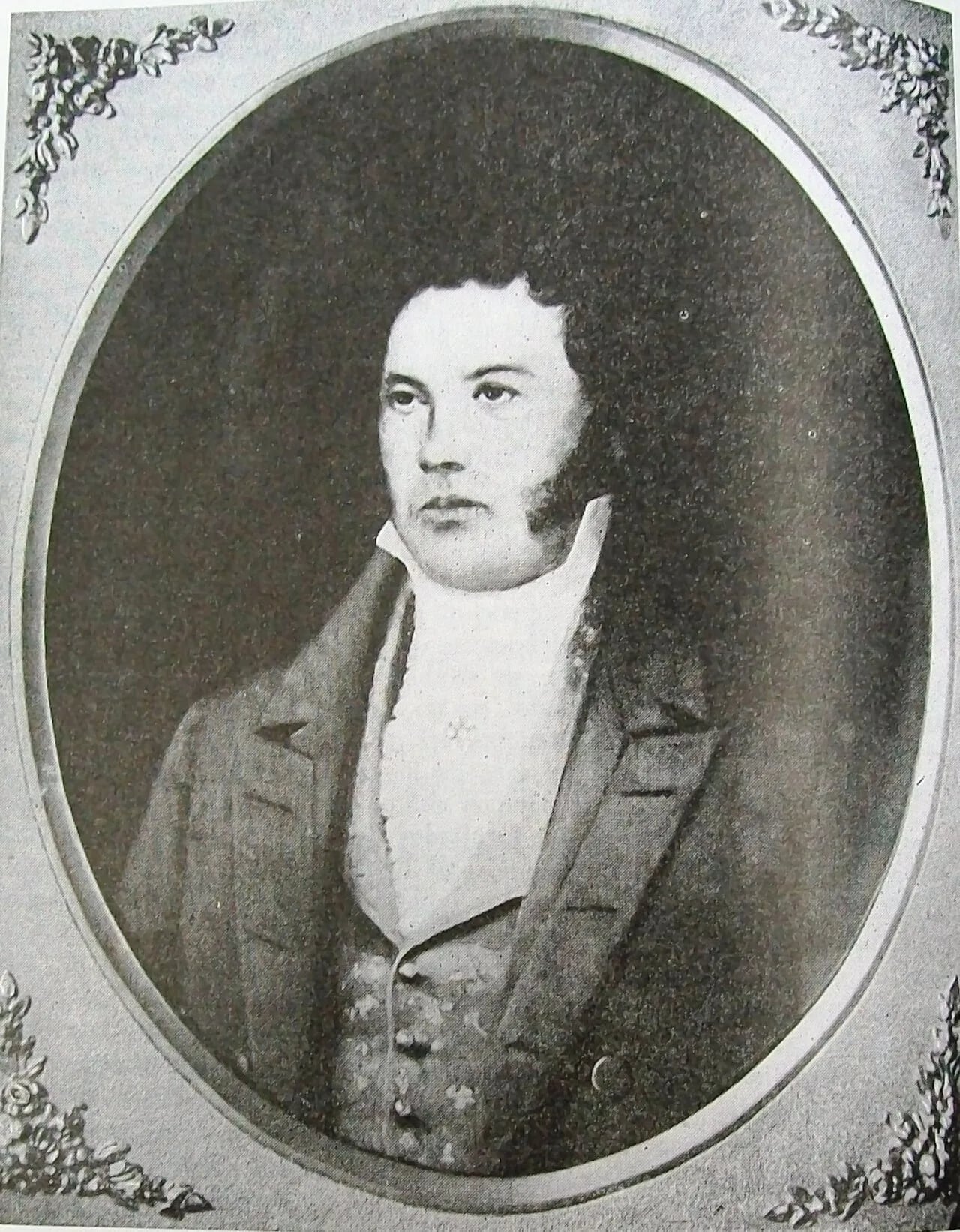 Porträt von Joaquín de Achával (1795–1844) – Gedenkseite