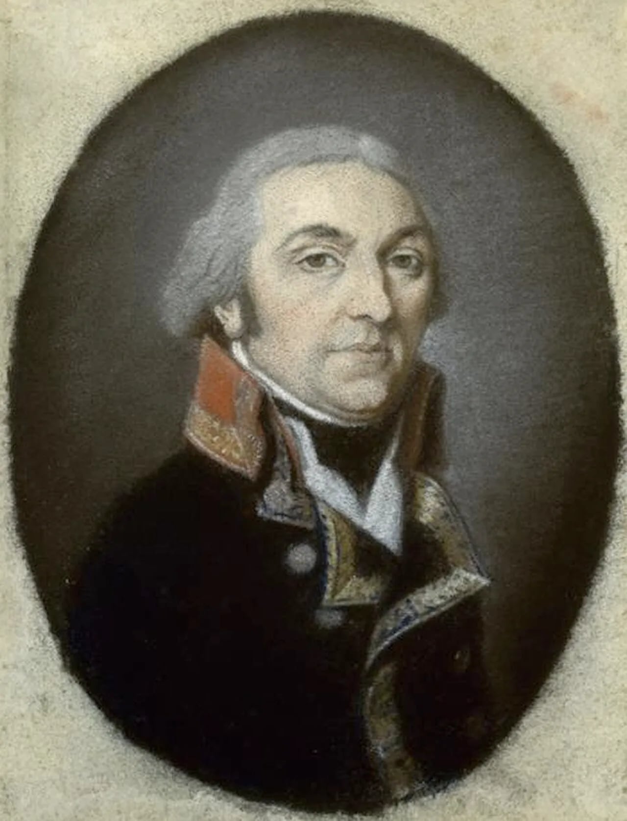 Porträt von Louis Michel Antoine Sahuc (1755–1813) – Gedenkseite