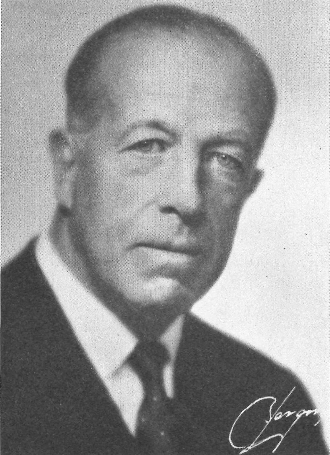 Porträt von Hugo Stenbeck (1890–1977) – Gedenkseite