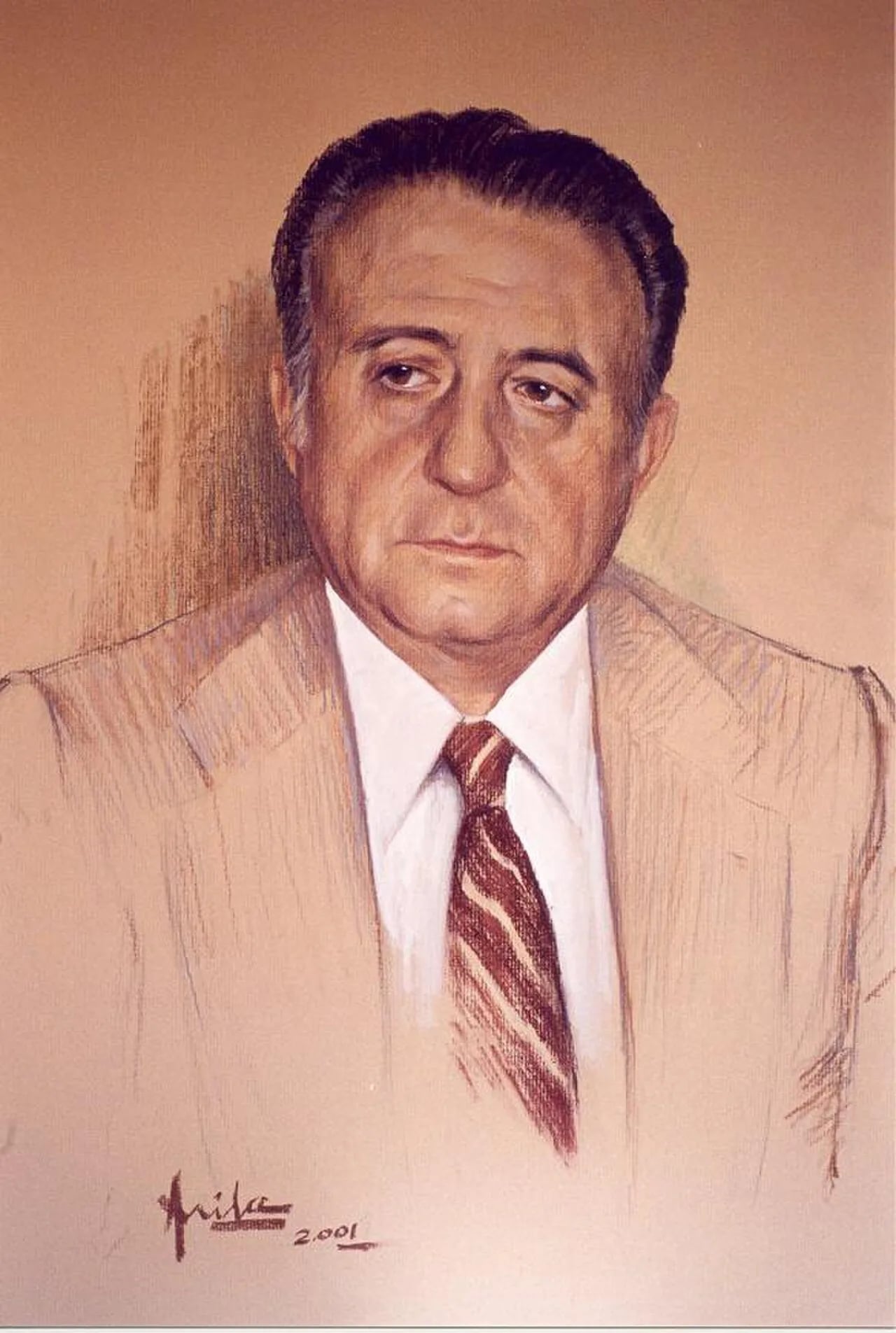 Porträt von Jorge Pérez del Bosque (1920–1999) – Gedenkseite