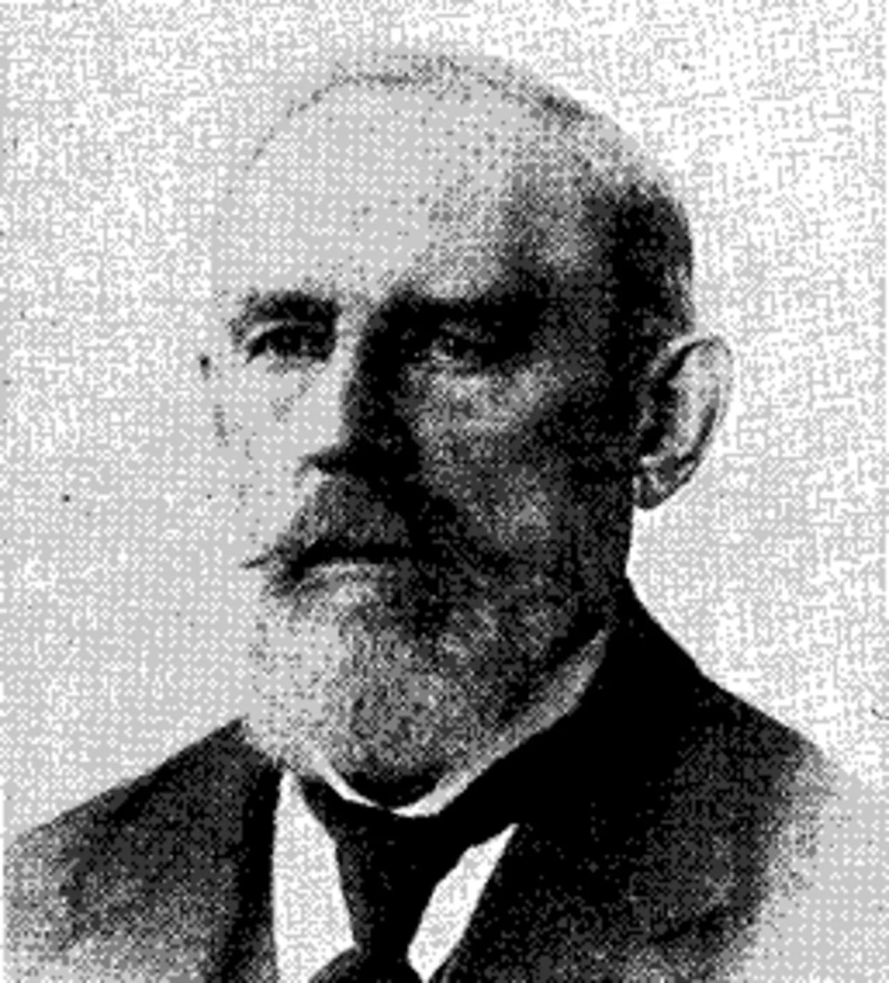 Porträt von Alf. Larson (1852–1924) – Gedenkseite