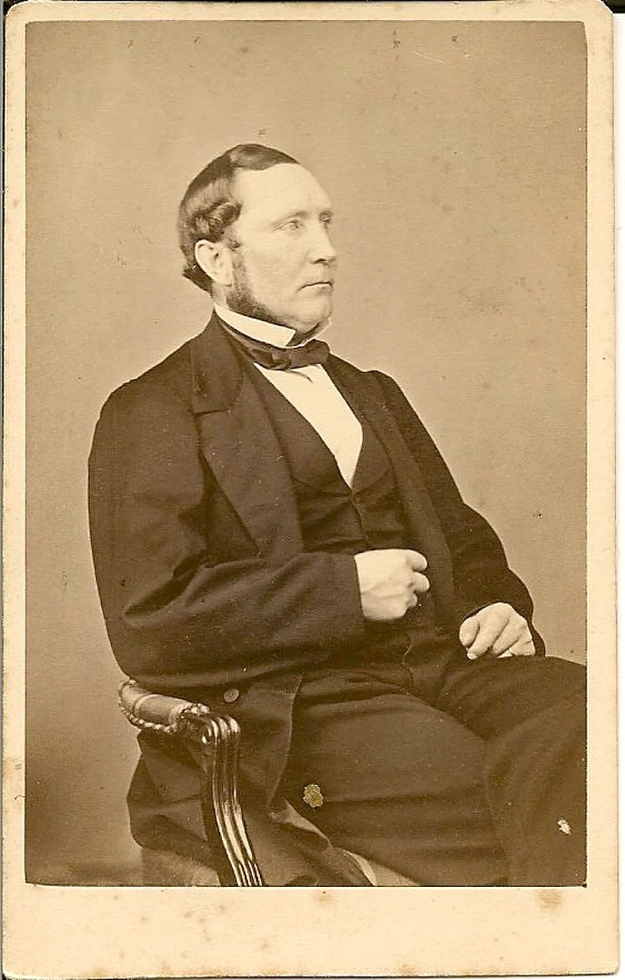 Porträt von Nils Larson (1822–1896) – Gedenkseite