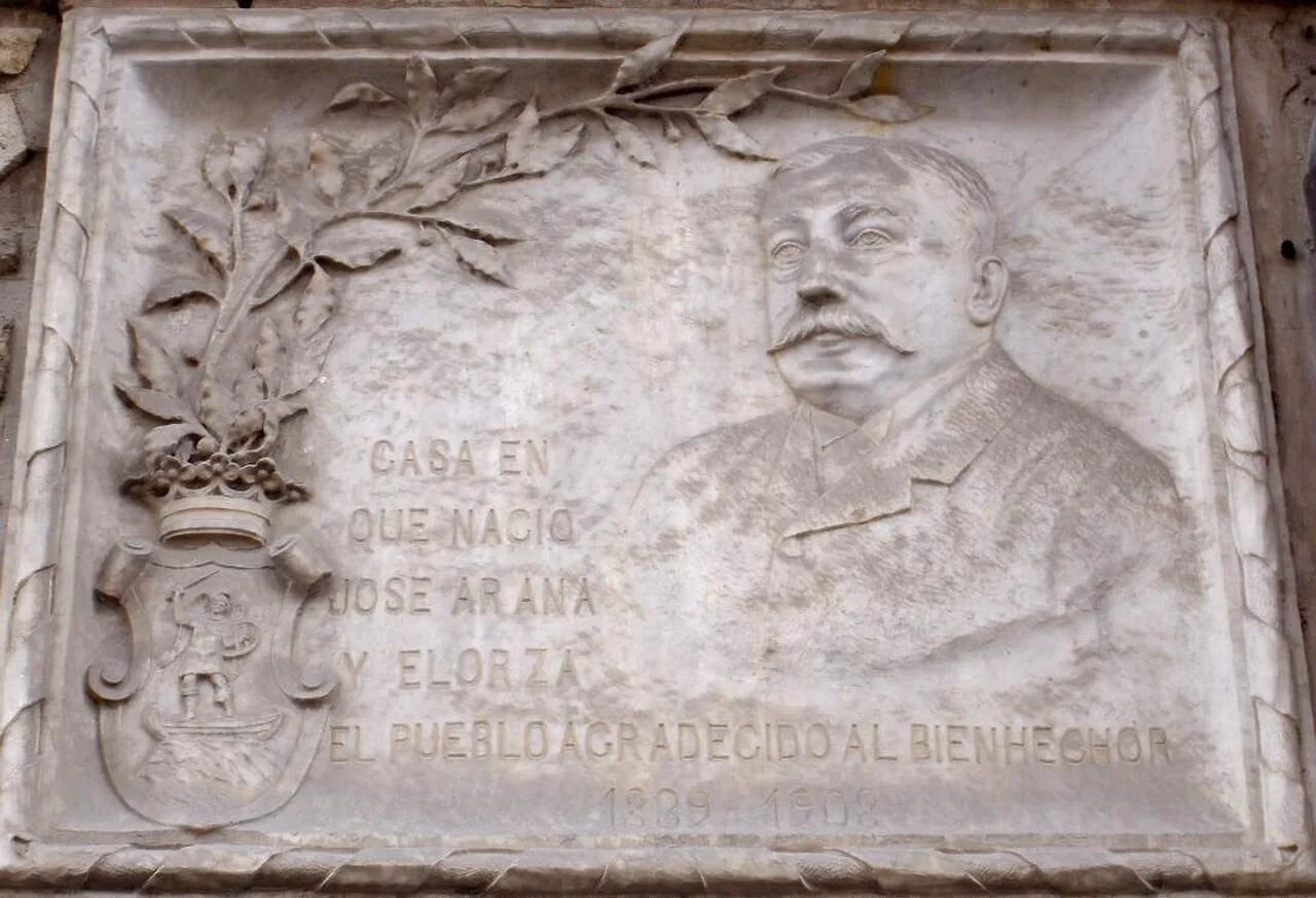 Portrait of José Arana (1839–1908) – memorial page
