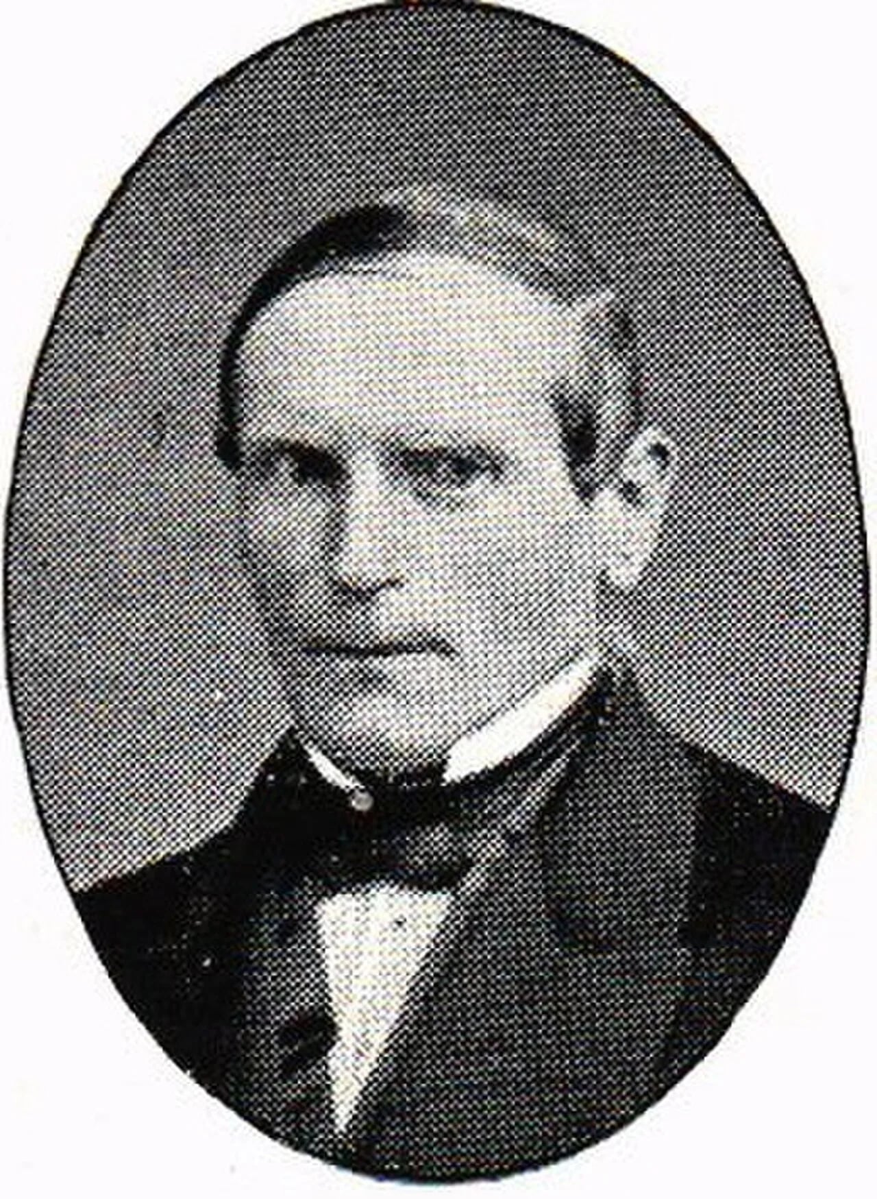 Porträt von Olof Larsson i Nasta (1820–1876) – Gedenkseite