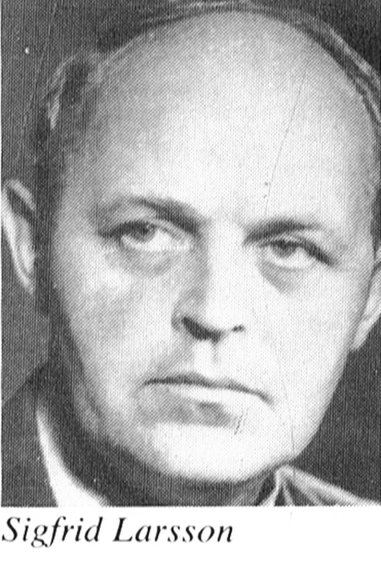 Porträt von Sigfrid Larsson i Svalöv (1894–1980) – Gedenkseite