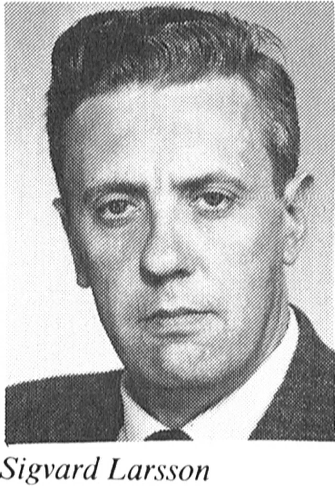 Porträt von Sigvard Larsson (1913–2000) – Gedenkseite