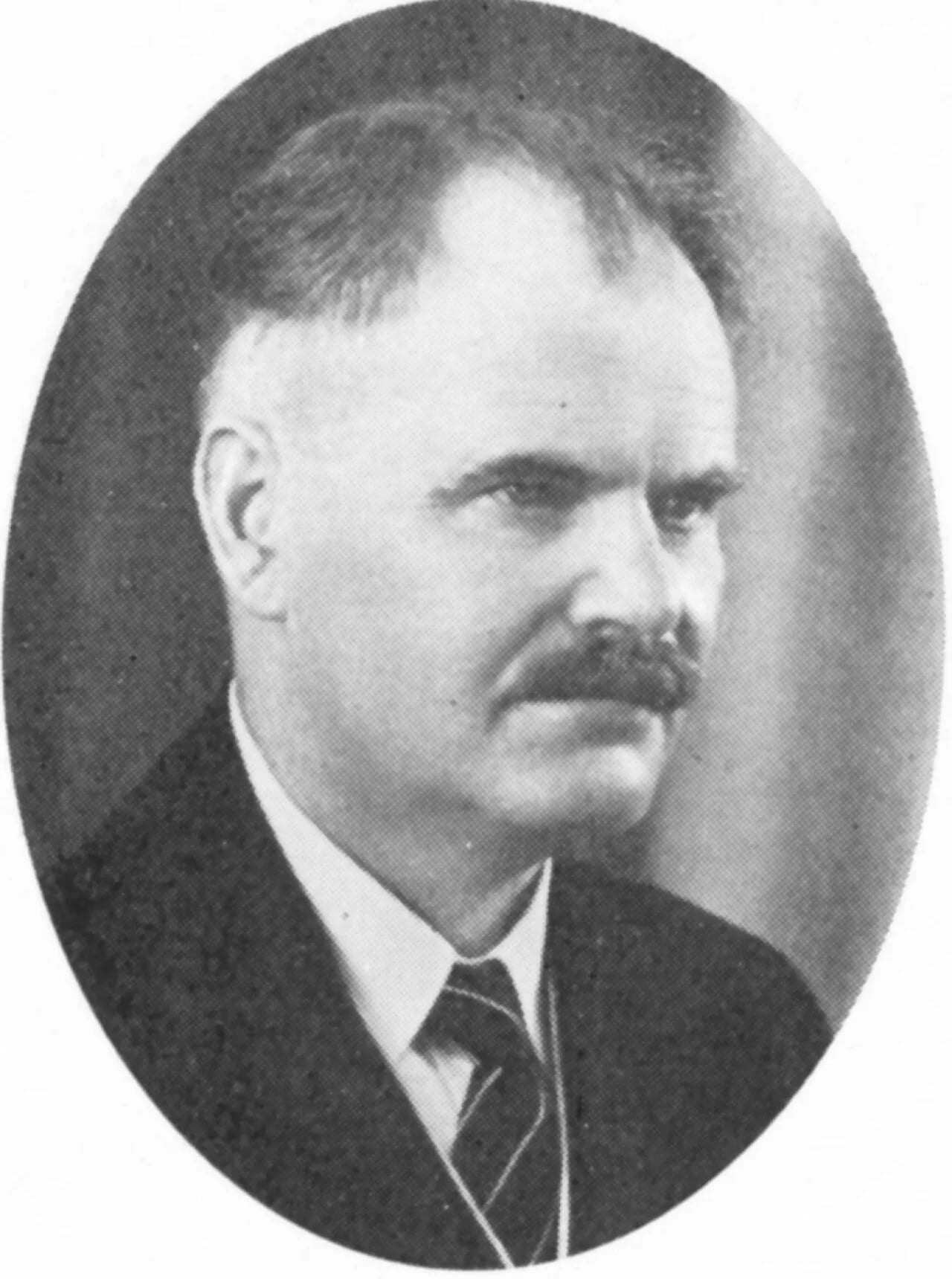 Porträt von Sven Larsson (1881–1955) – Gedenkseite