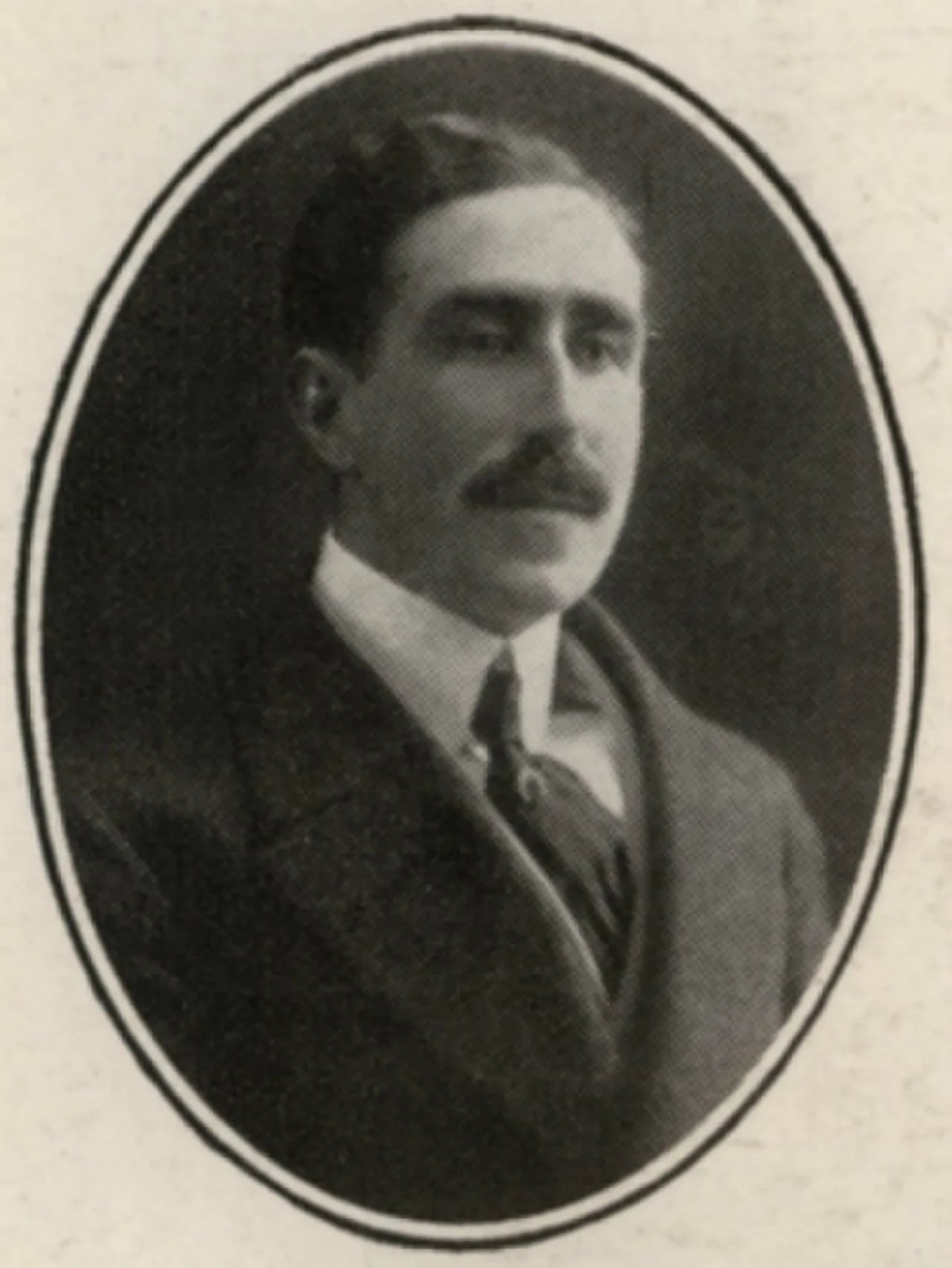 Porträt von José Francisco Urrejola Menchaca (1877–1946) – Gedenkseite