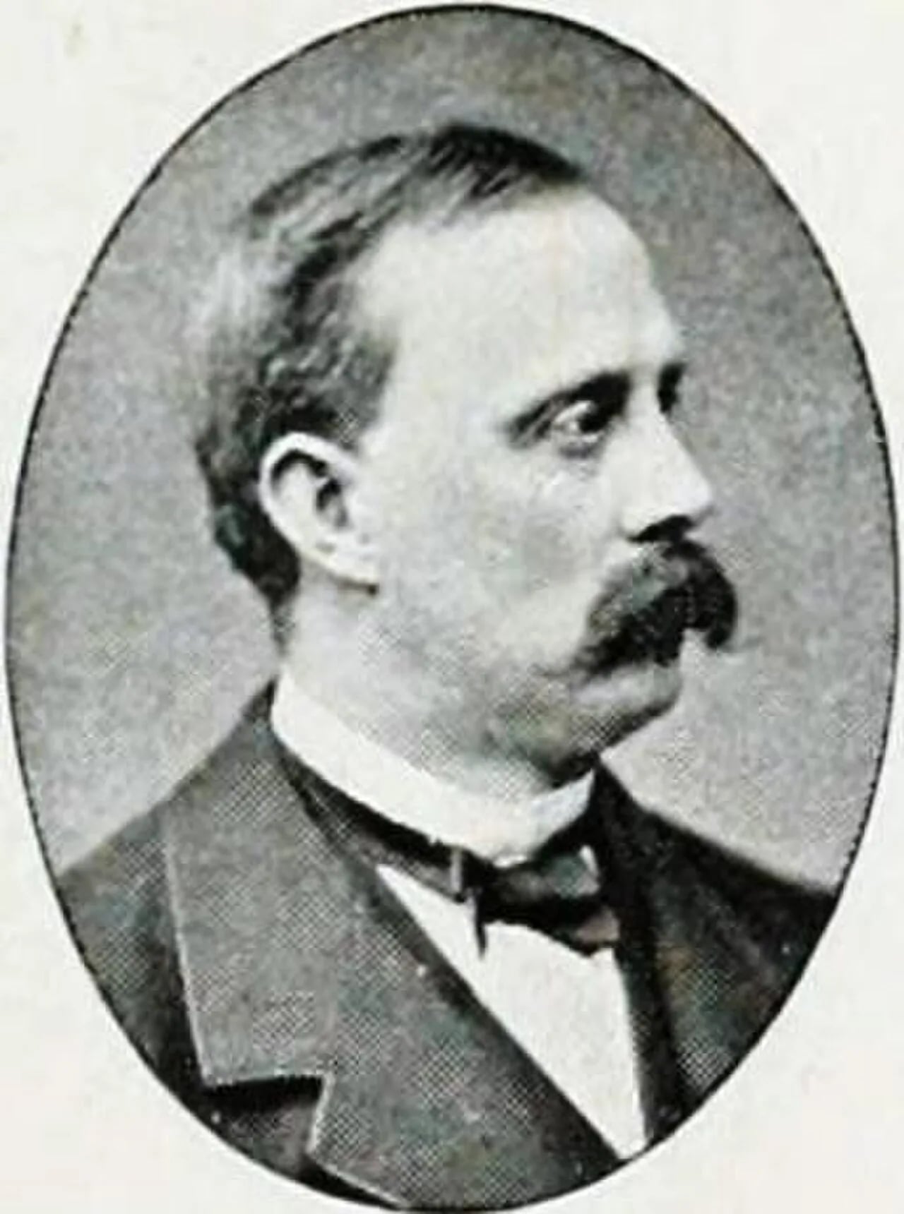 Porträt von Edward Laurell (1842–1926) – Gedenkseite