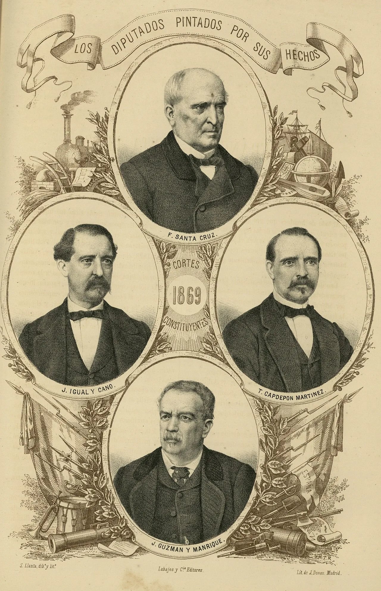 Portrait of José Guzmán y Manrique (1809–1871) – memorial page