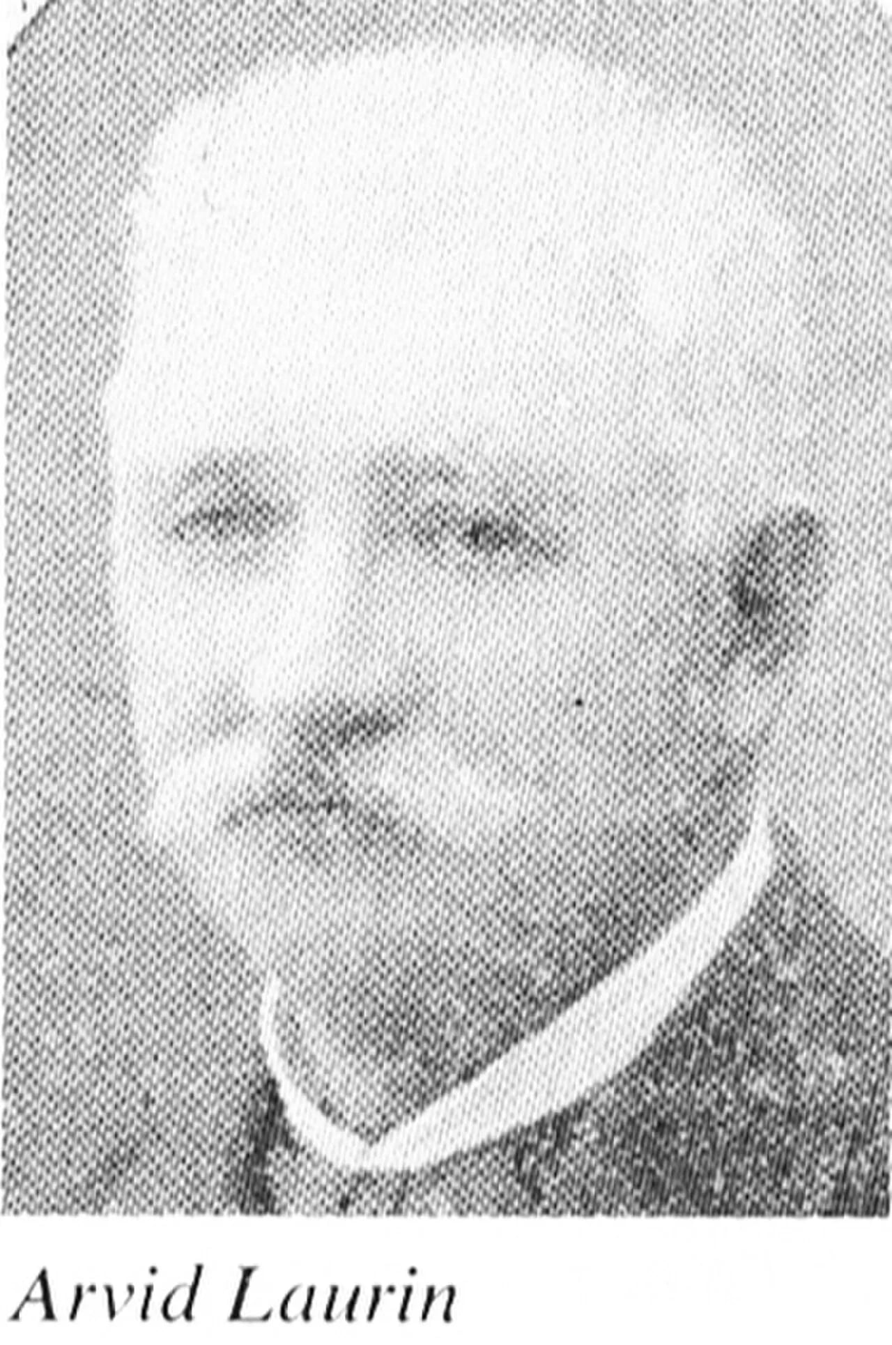 Porträt von Arvid Laurin (1860–1919) – Gedenkseite