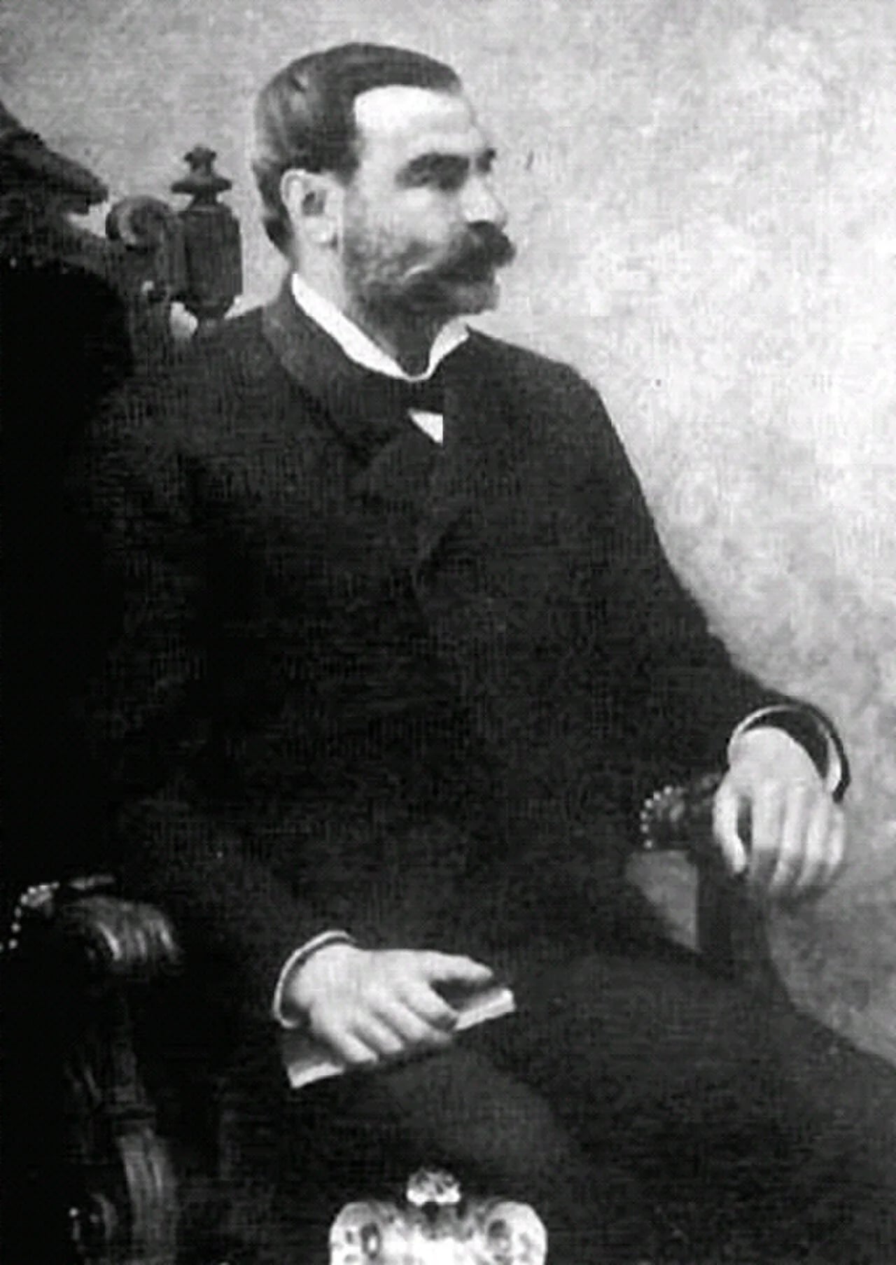 Porträt von José Ignacio Vergara (1837–1889) – Gedenkseite