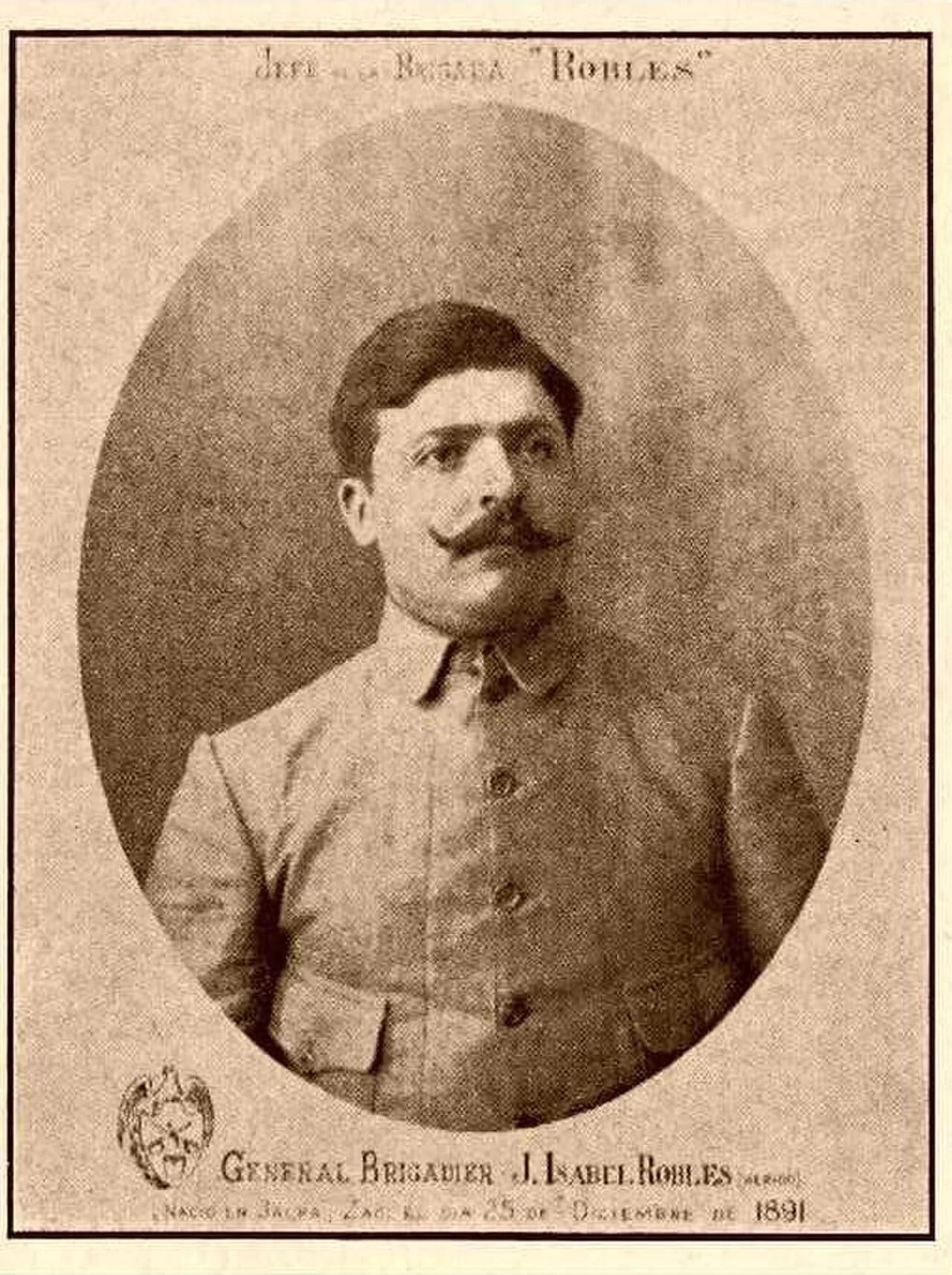 Porträt von José Isabel Robles Viramontes (1891–1917) – Gedenkseite