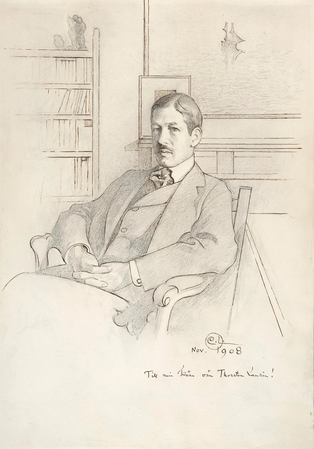 Porträt von Thorsten Laurin (1875–1954) – Gedenkseite