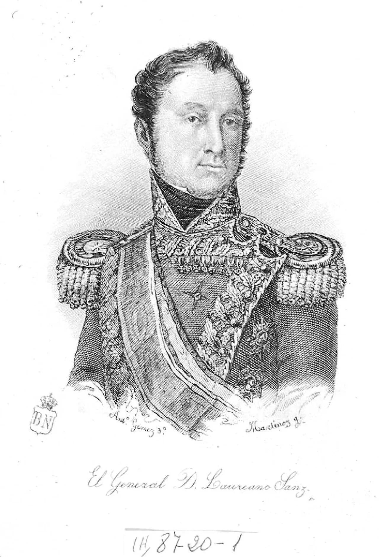 Portrait of José Laureano Sanz y Soto de Alfeirán (1793–1868) – memorial page