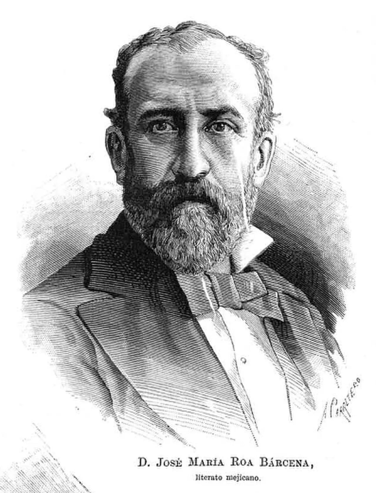 Portrait of José María Roa Bárcena (1827–1908) – memorial page