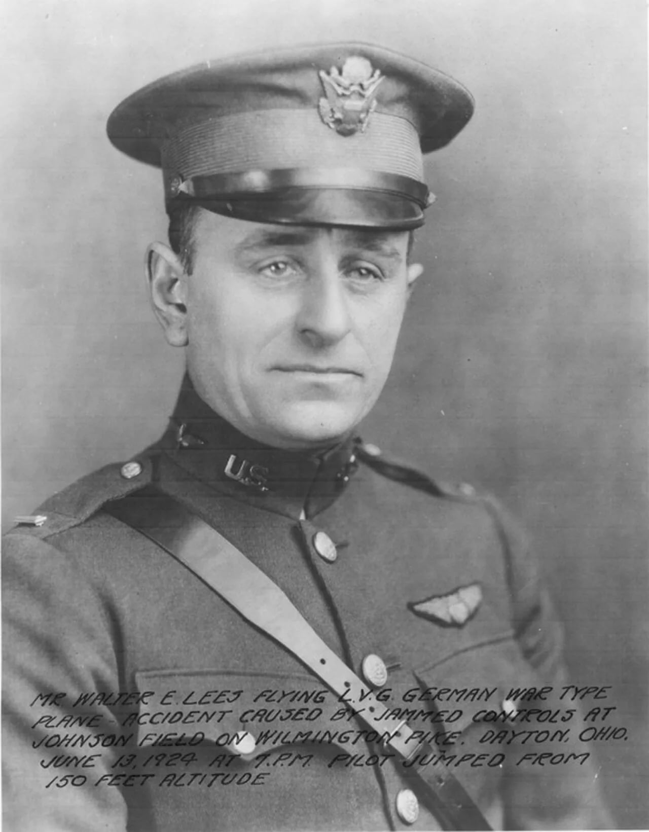 Portrait of Walter Edwin Lees (1887–1957) – memorial page