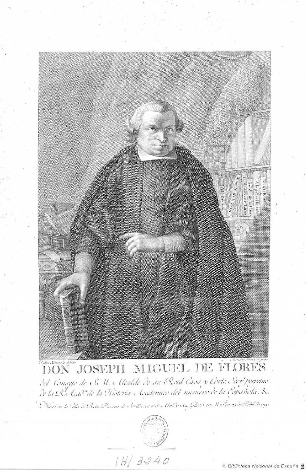 Portrait of José Miguel de Flores Barrera (1724–1790) – memorial page