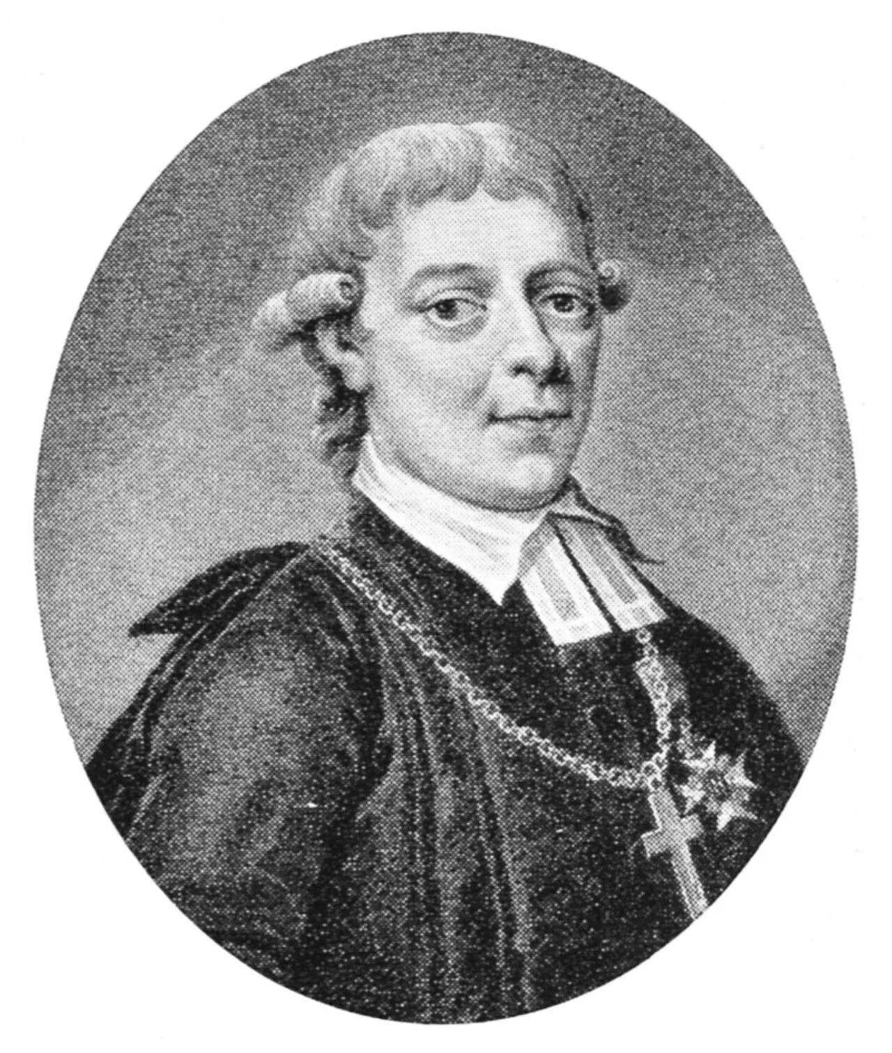 Porträt von Magnus Lehnberg (1758–1808) – Gedenkseite