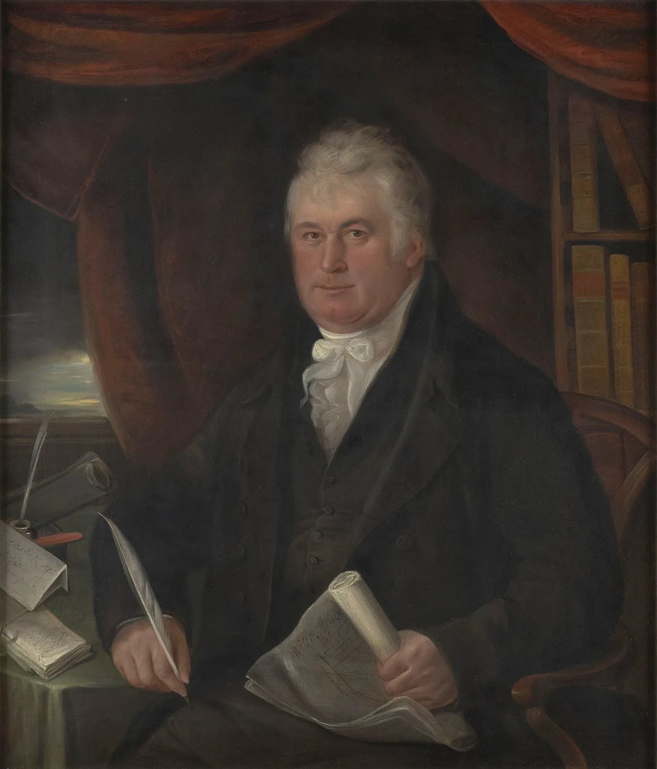 Porträt von Thomas William Coke, 1. Earl of Leicester (1754–1842) – Gedenkseite