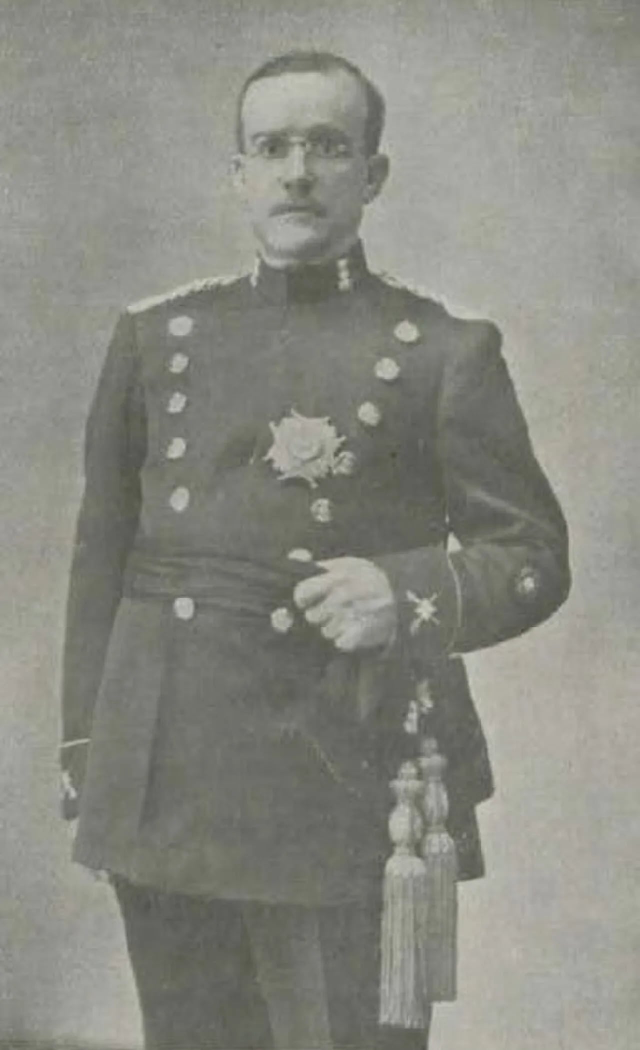 Porträt von José Sanjurjo y Rodríguez de Arias (1874–1938) – Gedenkseite