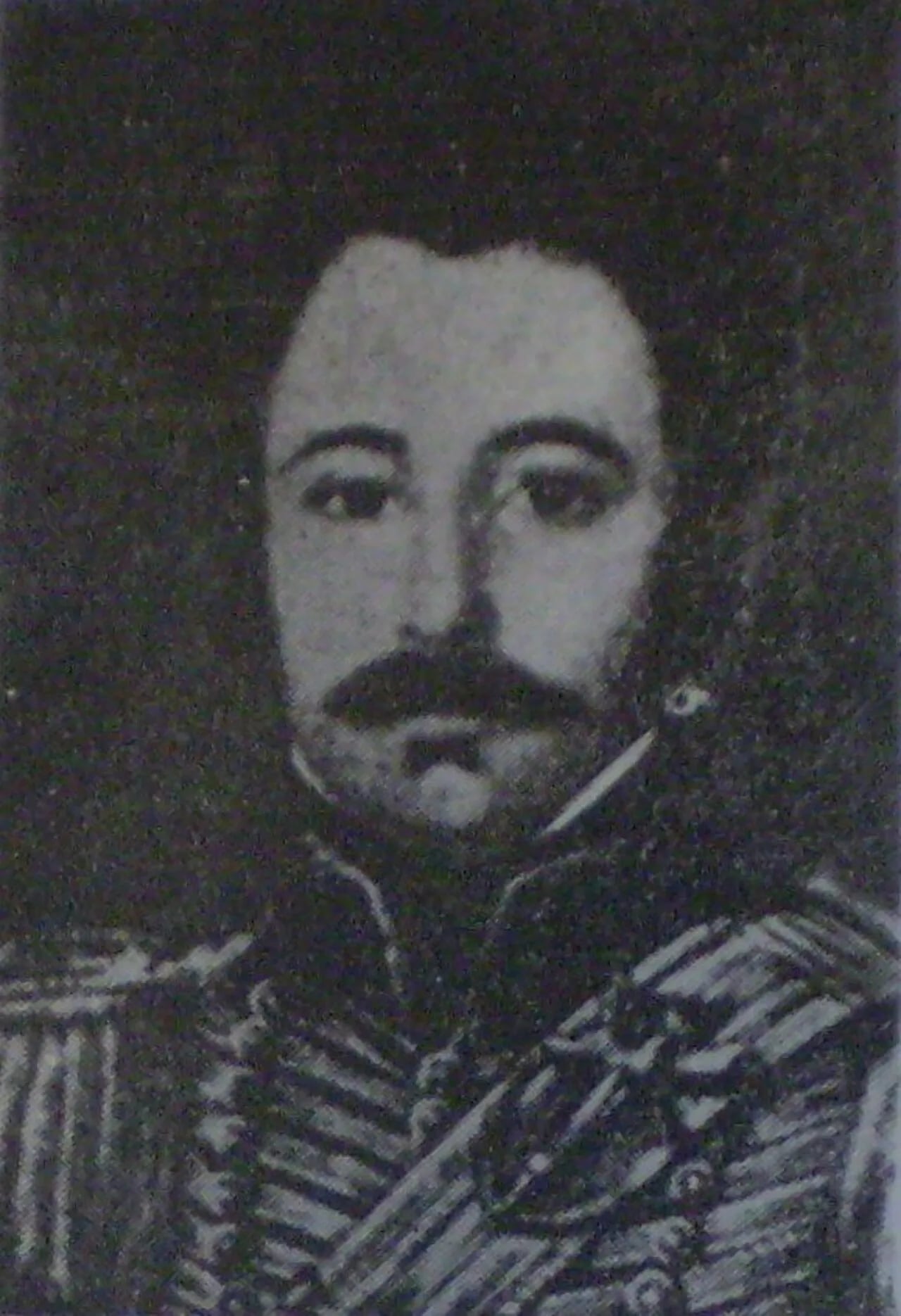 Porträt von José Valentín de Olavarría (1801–1845) – Gedenkseite