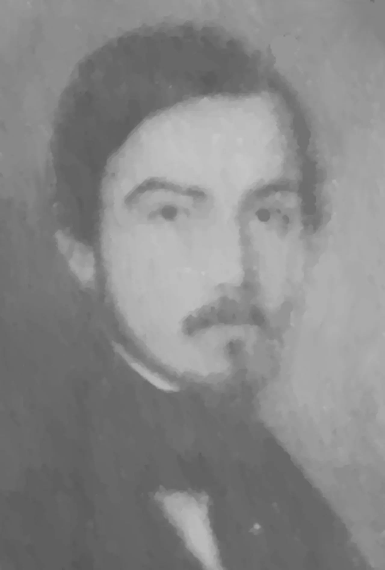Porträt von José Valenzuela y Márquez (1820–1881) – Gedenkseite
