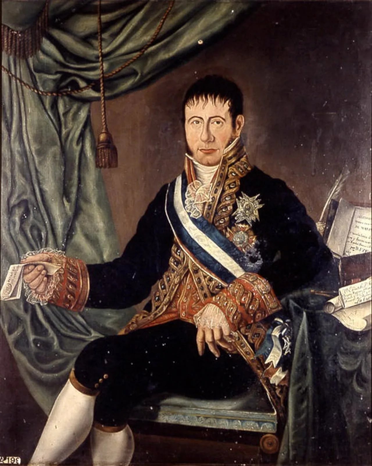 Porträt von José Vázquez de Figueroa (1770–1855) – Gedenkseite