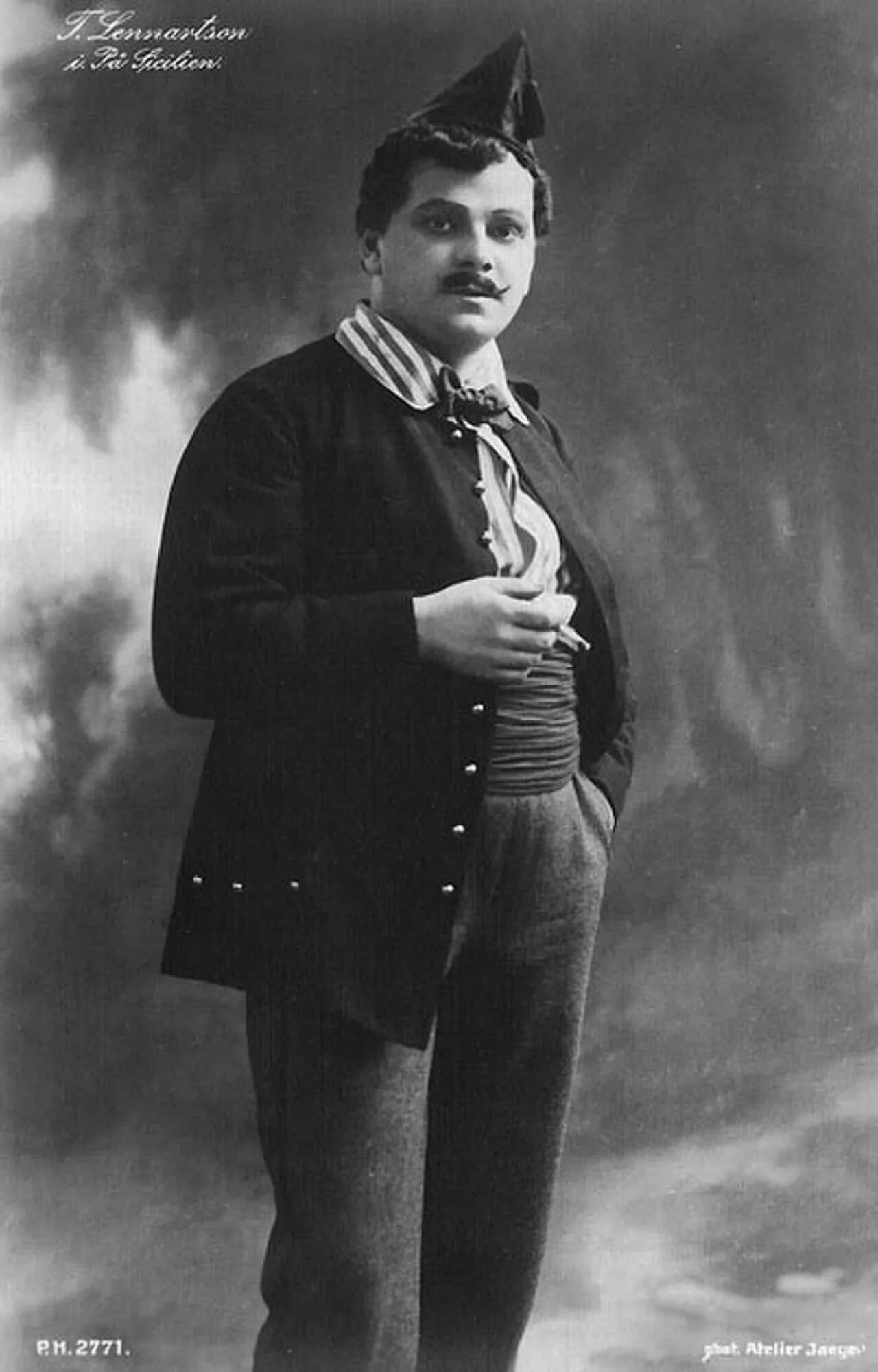 Porträt von Torsten Lennartsson (1881–1933) – Gedenkseite