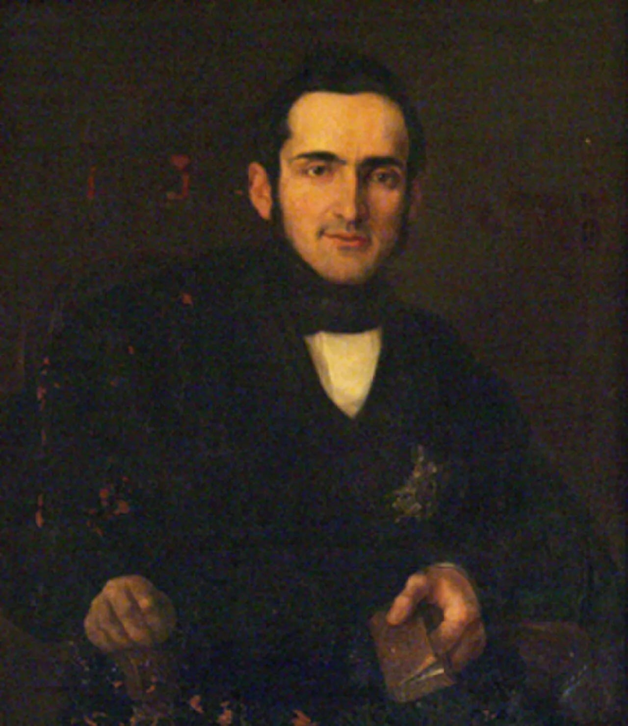 Porträt von José de la Peña y Aguayo (1801–1853) – Gedenkseite