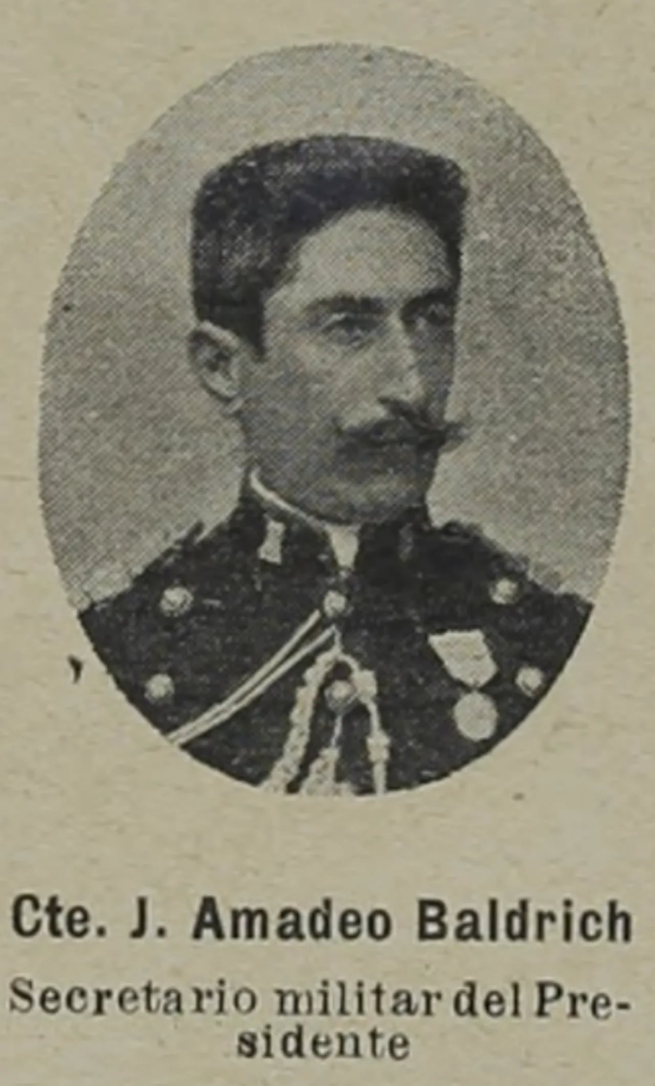 Porträt von Juan Amadeo Baldrich (1865–1917) – Gedenkseite