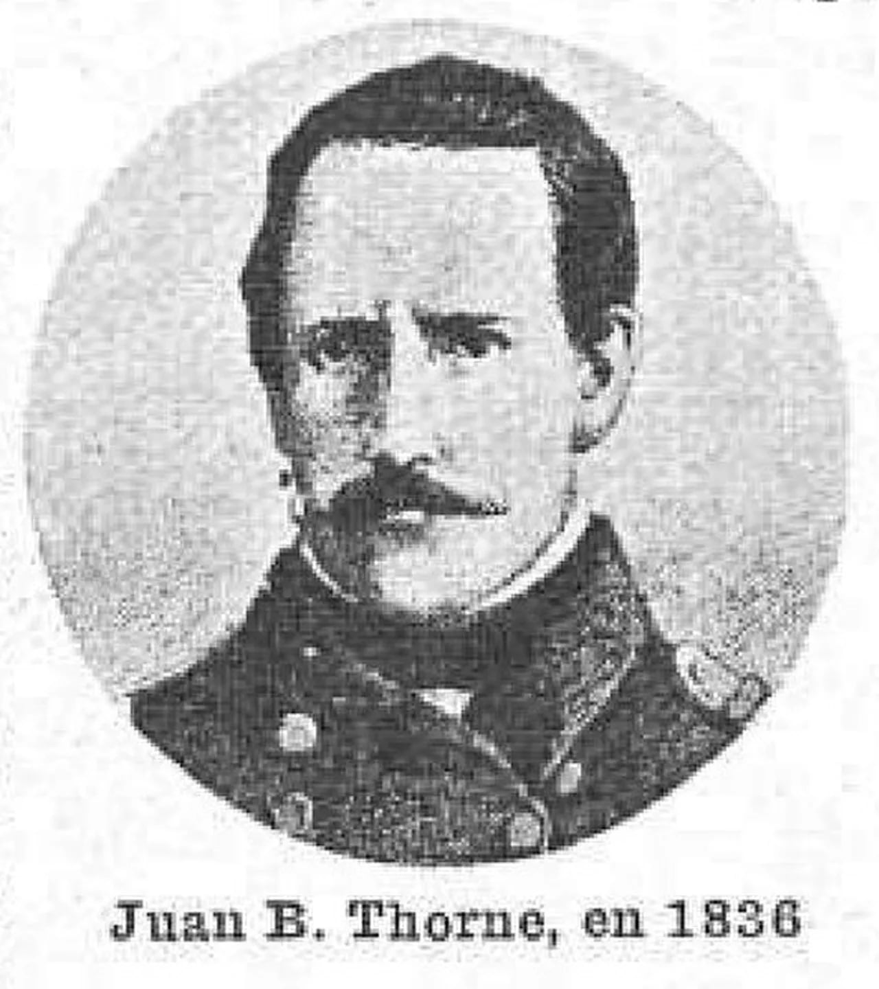 Portrait of Juan Bautista Thorne (1807–1885) – memorial page