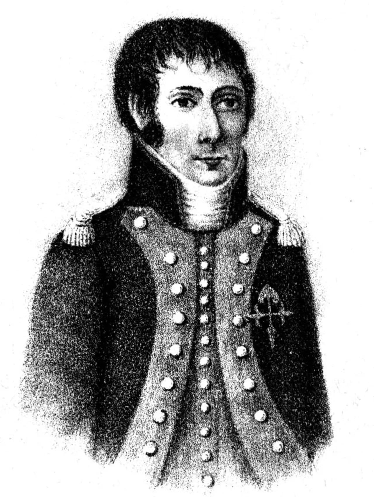 Porträt von Juan Francisco Borges (1766–1817) – Gedenkseite