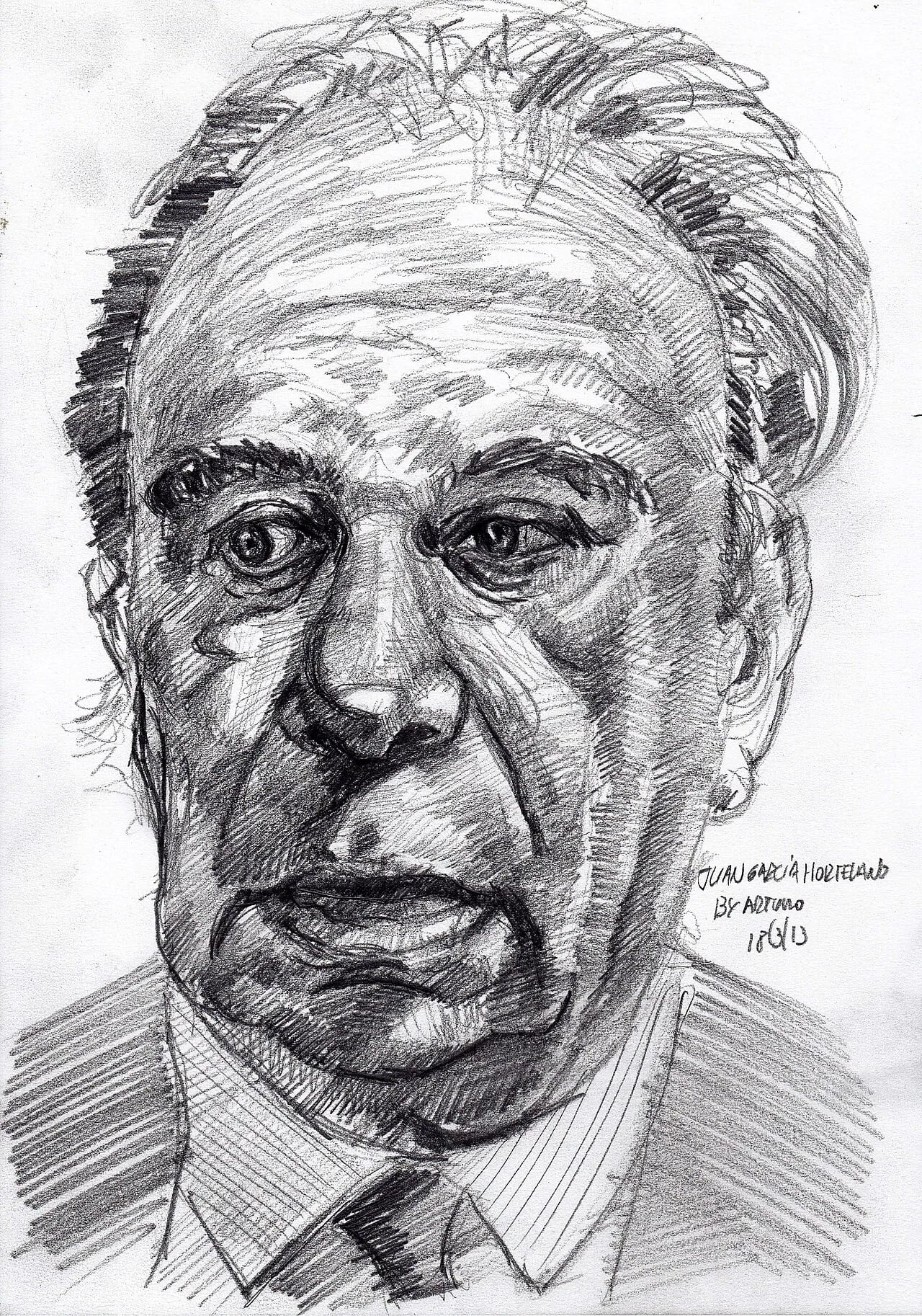 Portrait of Juan García Hortelano (1928–1992) – memorial page