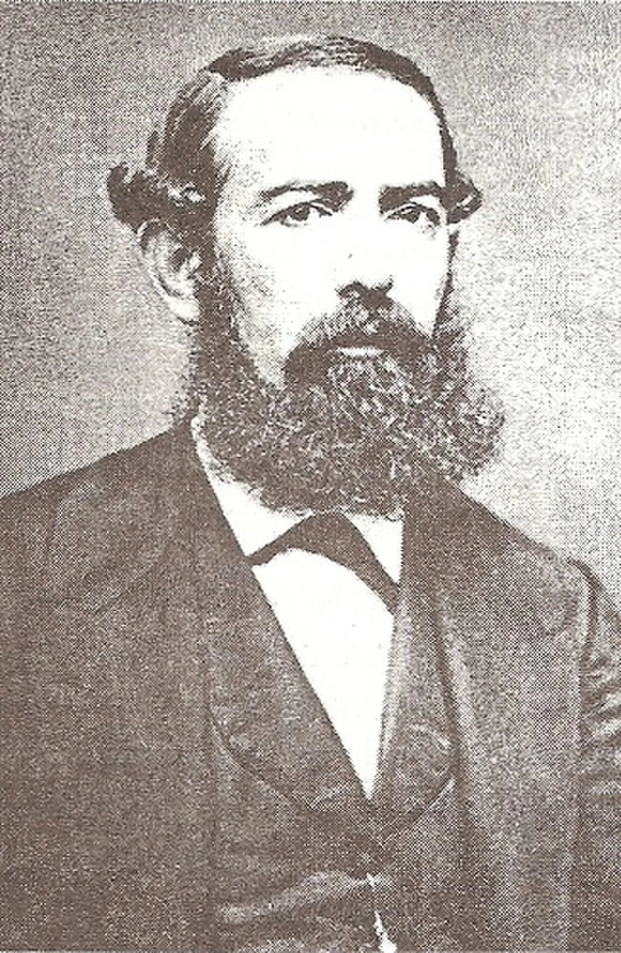 Porträt von Juan Gastó (1824–1883) – Gedenkseite