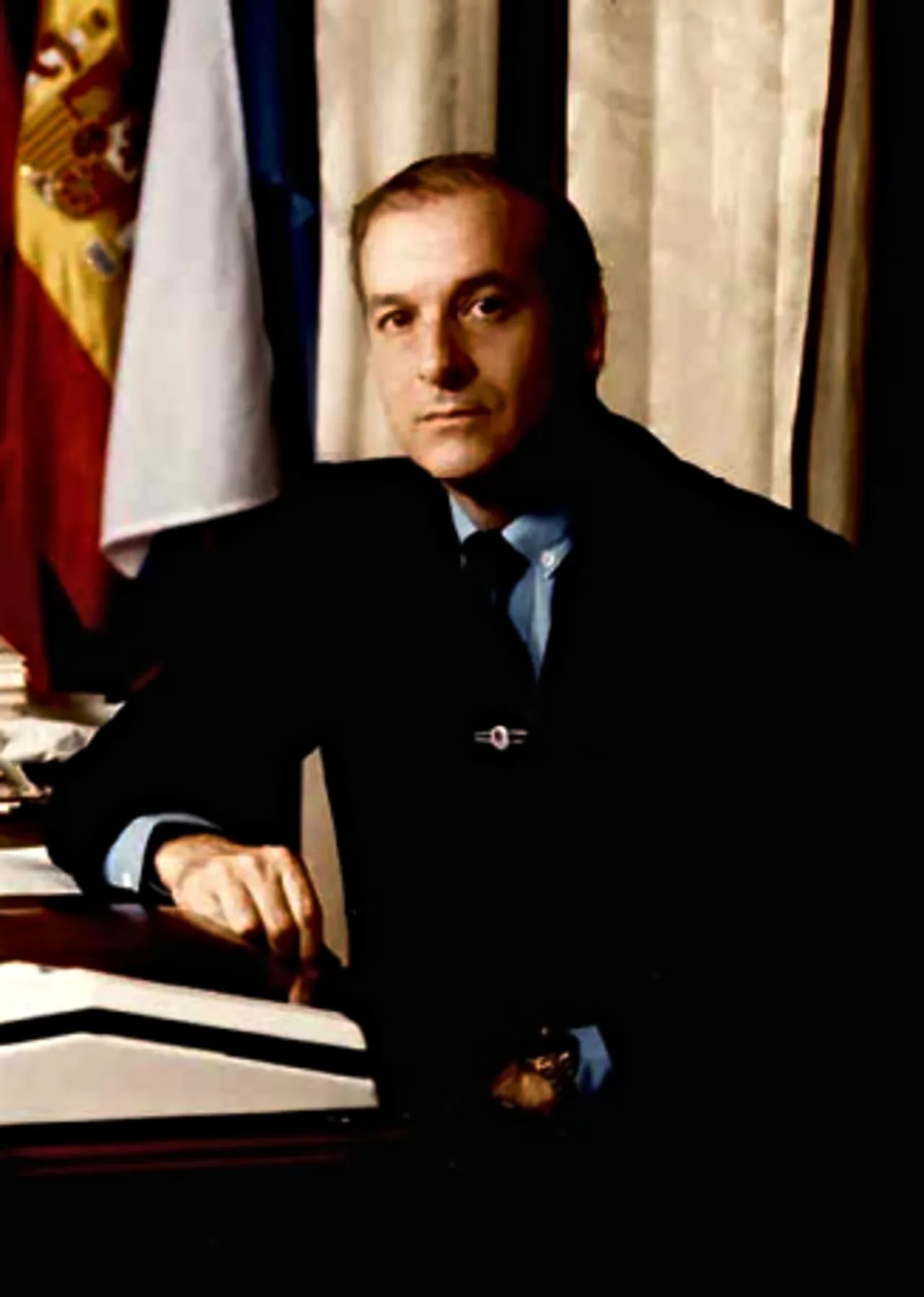 Porträt von Juan Hormaechea (1939–2020) – Gedenkseite