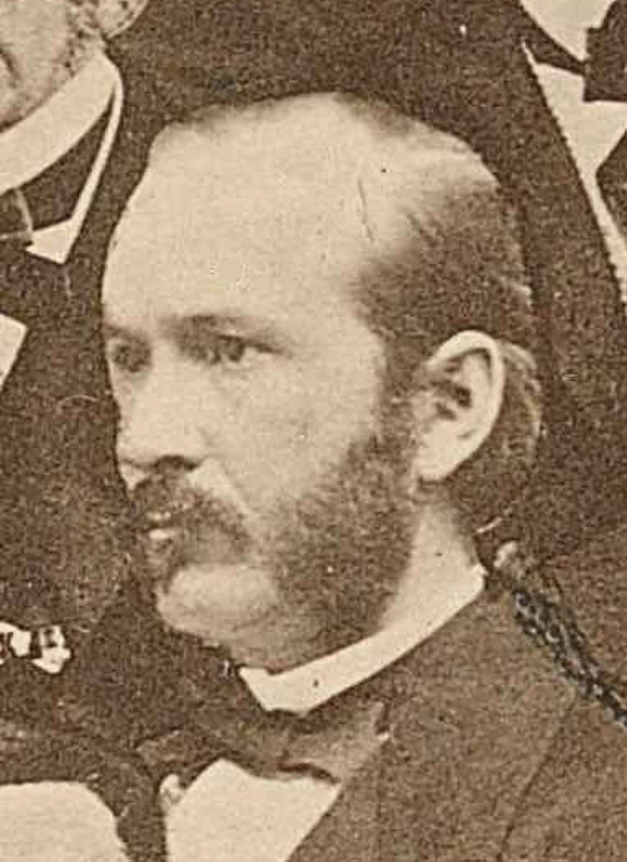 Porträt von Edvard Lidforss (1833–1910) – Gedenkseite
