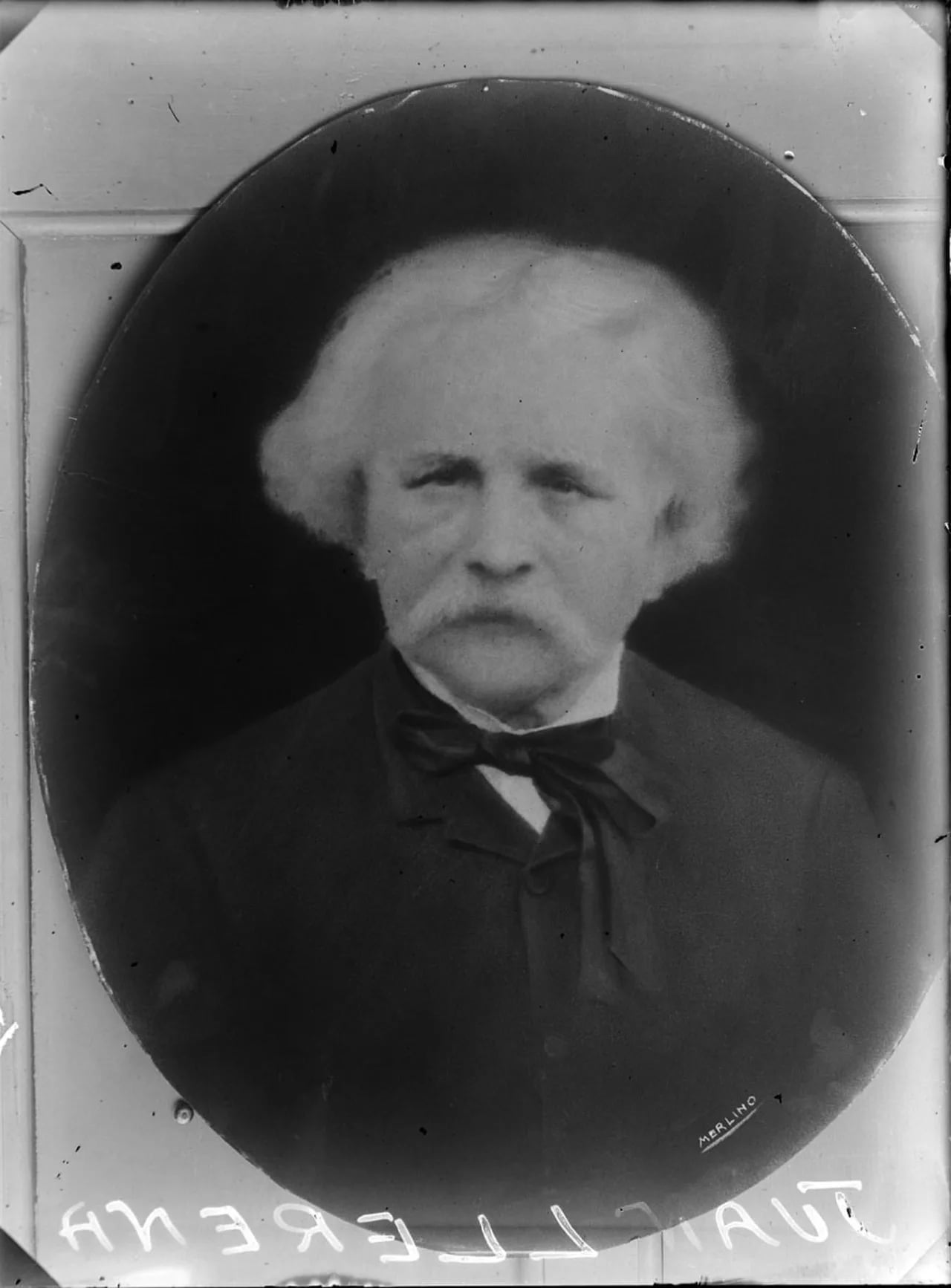 Porträt von Juan Llerena (1825–1900) – Gedenkseite