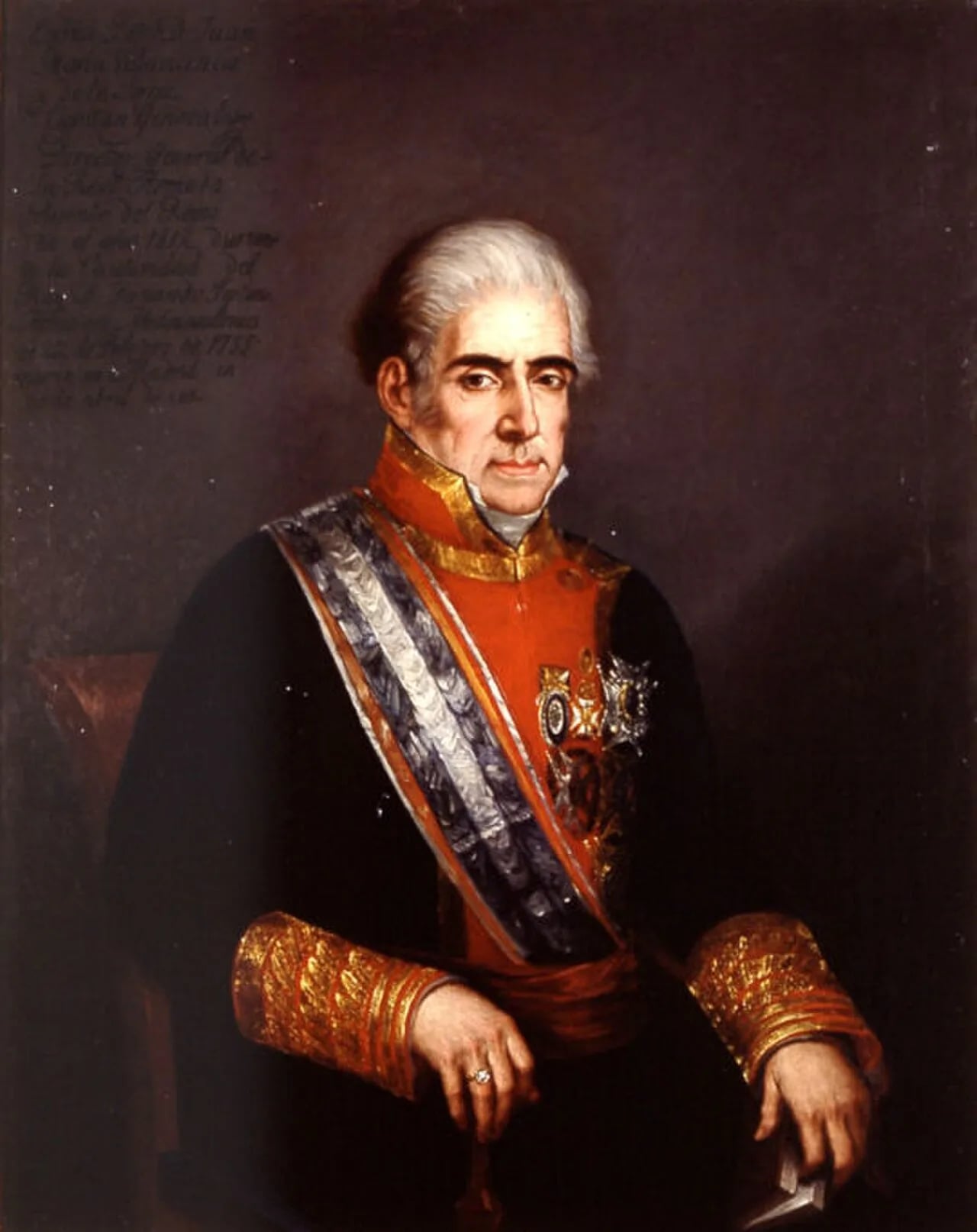 Porträt von Juan María de Villavicencio (1755–1830) – Gedenkseite