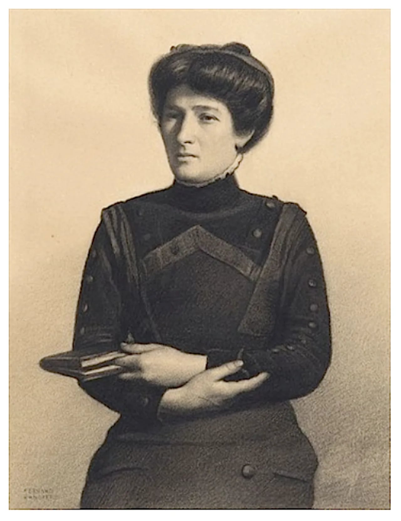 Portrait of Augustine Bulteau (1860–1922) – memorial page
