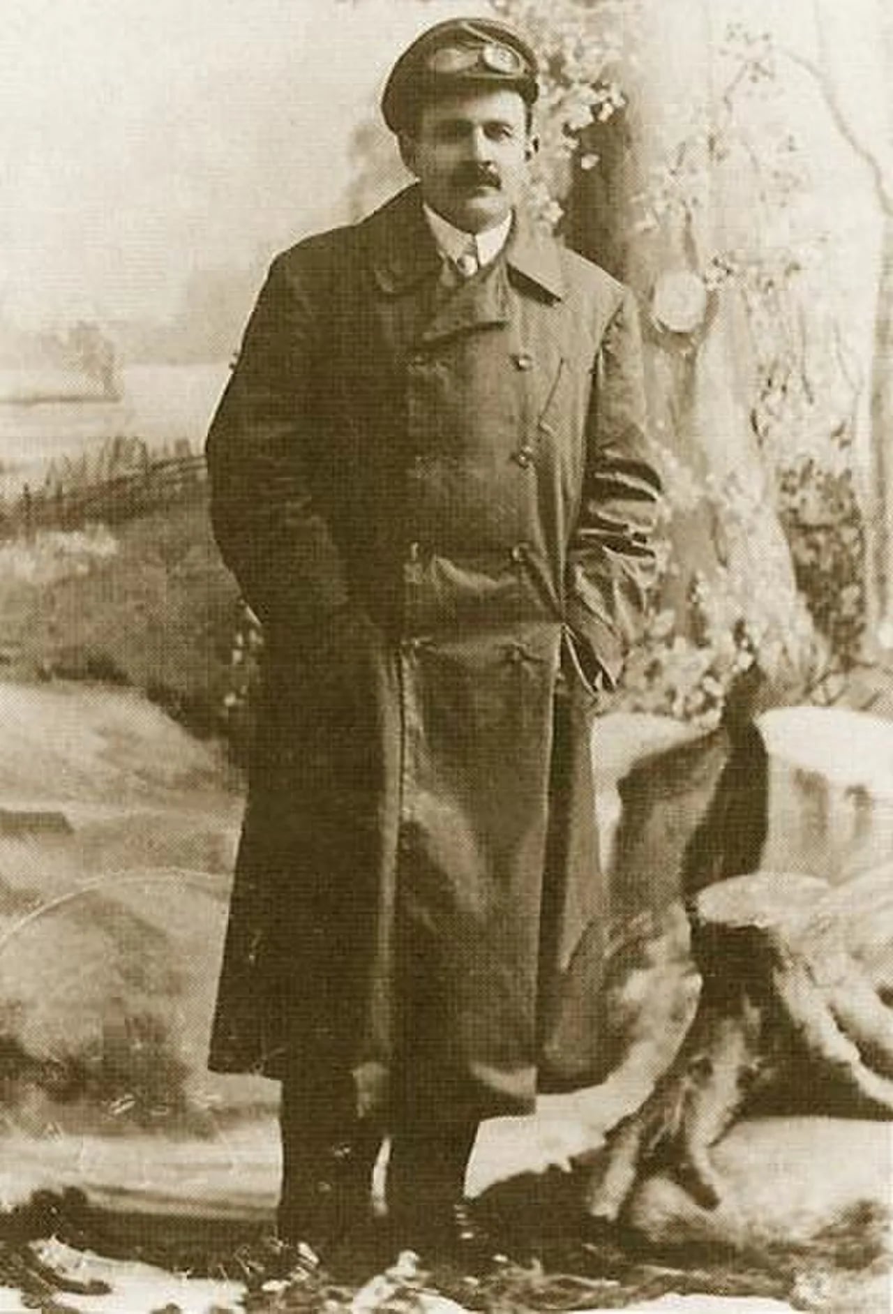 Portrait of Erik Gustaf Lind (1869–1912) – memorial page