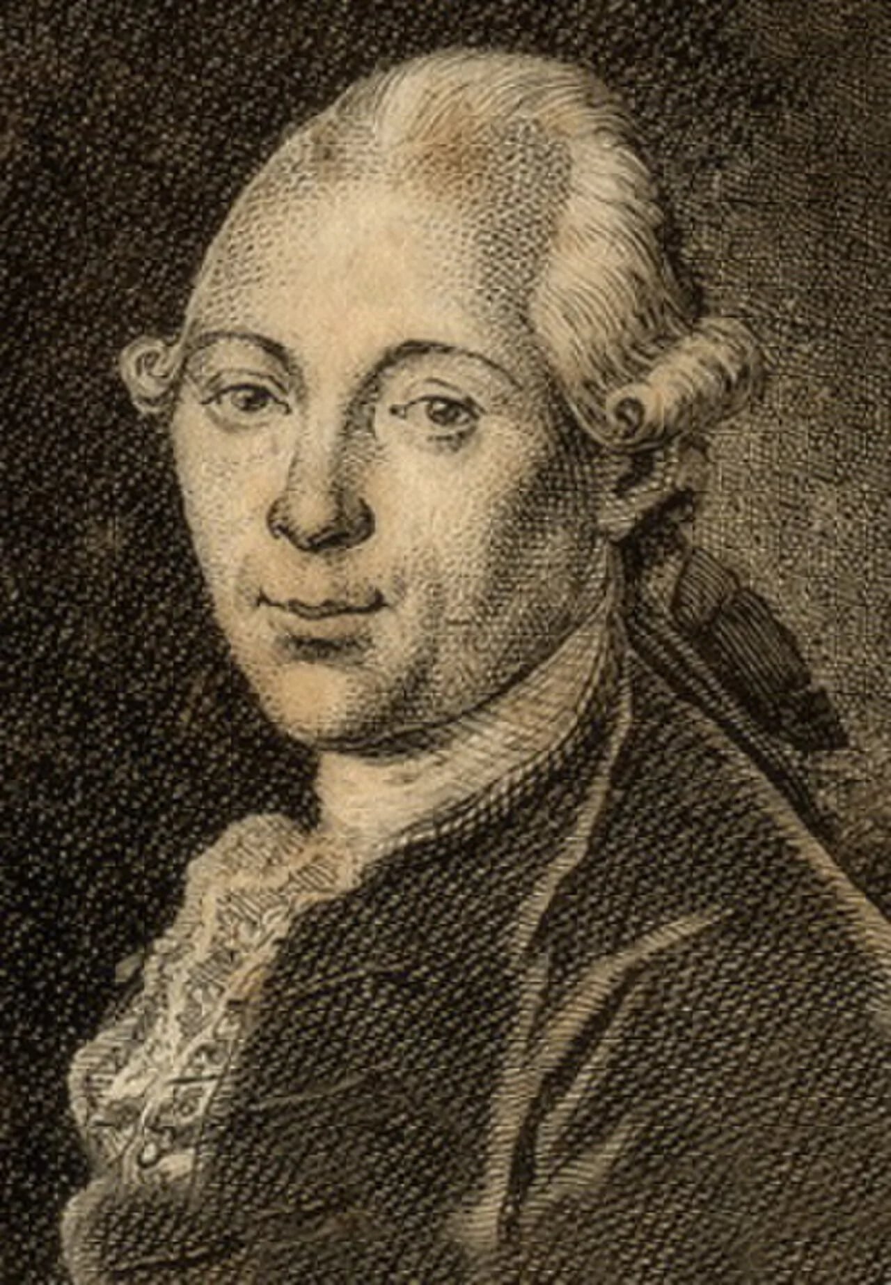 Porträt von Franz Friedrich Siegmund August Böcklin von Böcklinsau (1745–1813) – Gedenkseite