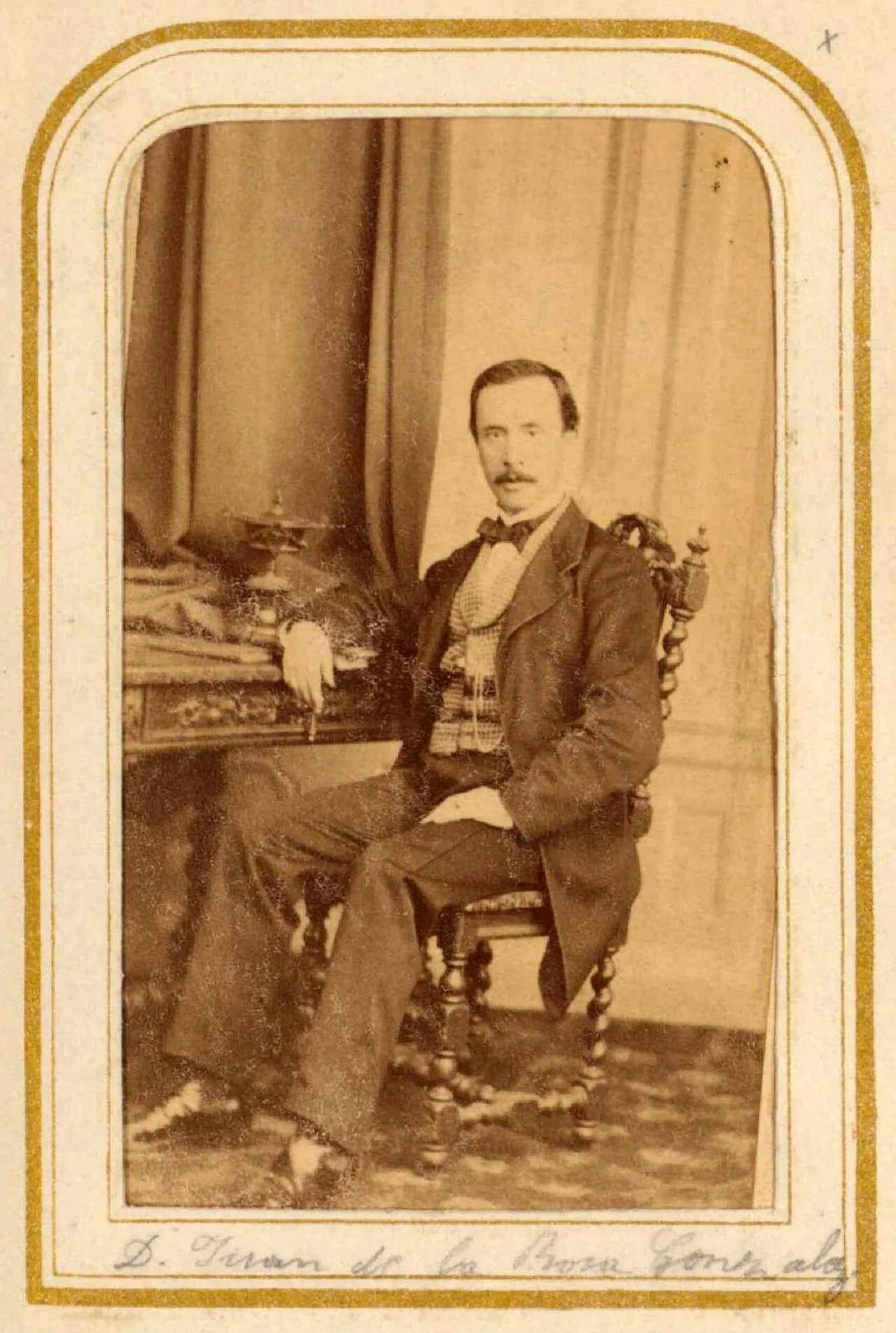 Portrait of Juan de la Rosa González (1820–1886) – memorial page