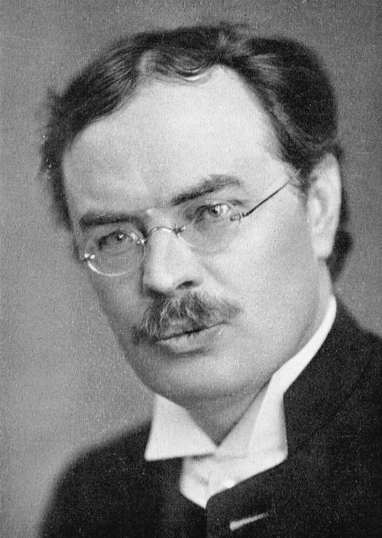 Porträt von Johannes Emanuel Linderholm (1872–1937) – Gedenkseite