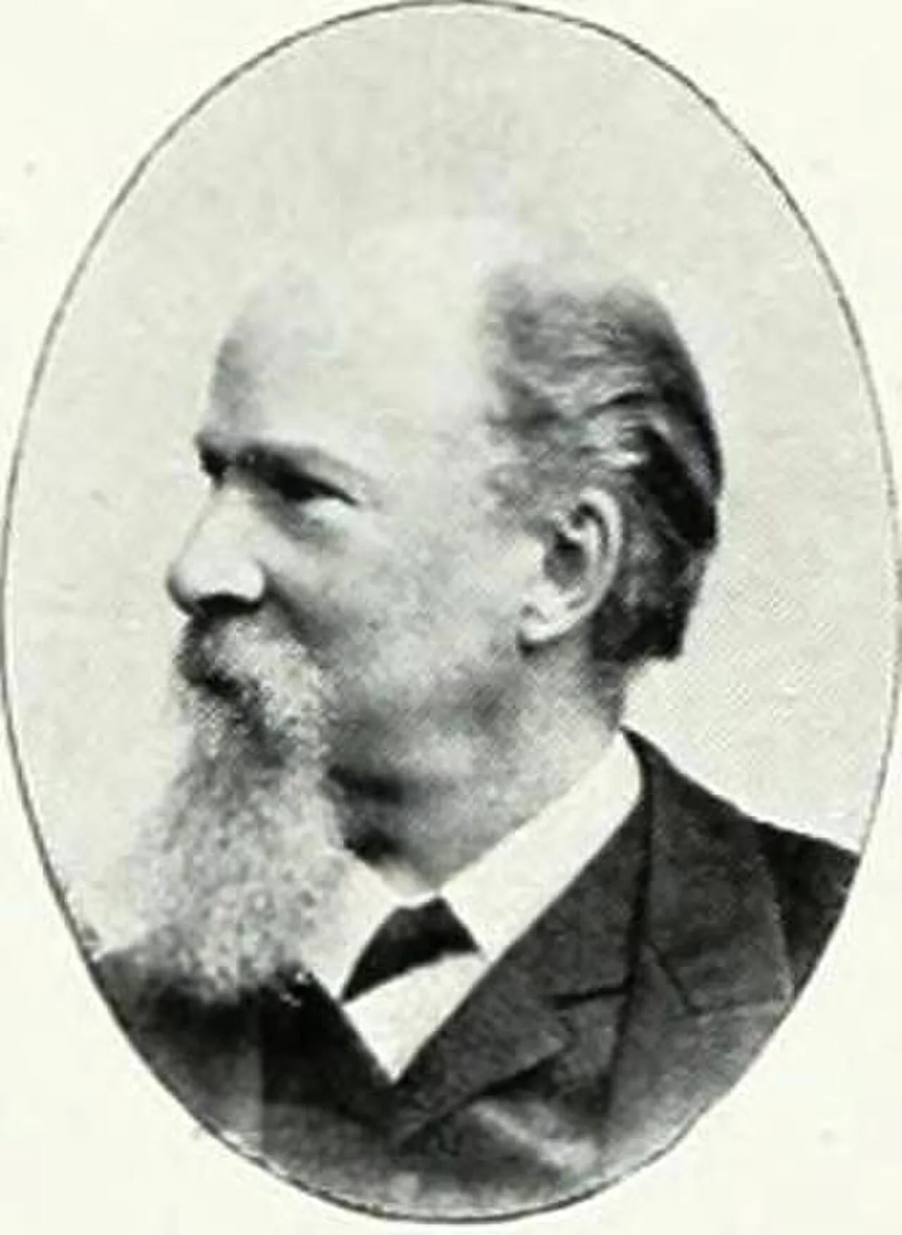 Porträt von Hjalmar Lindgren (1837–1919) – Gedenkseite