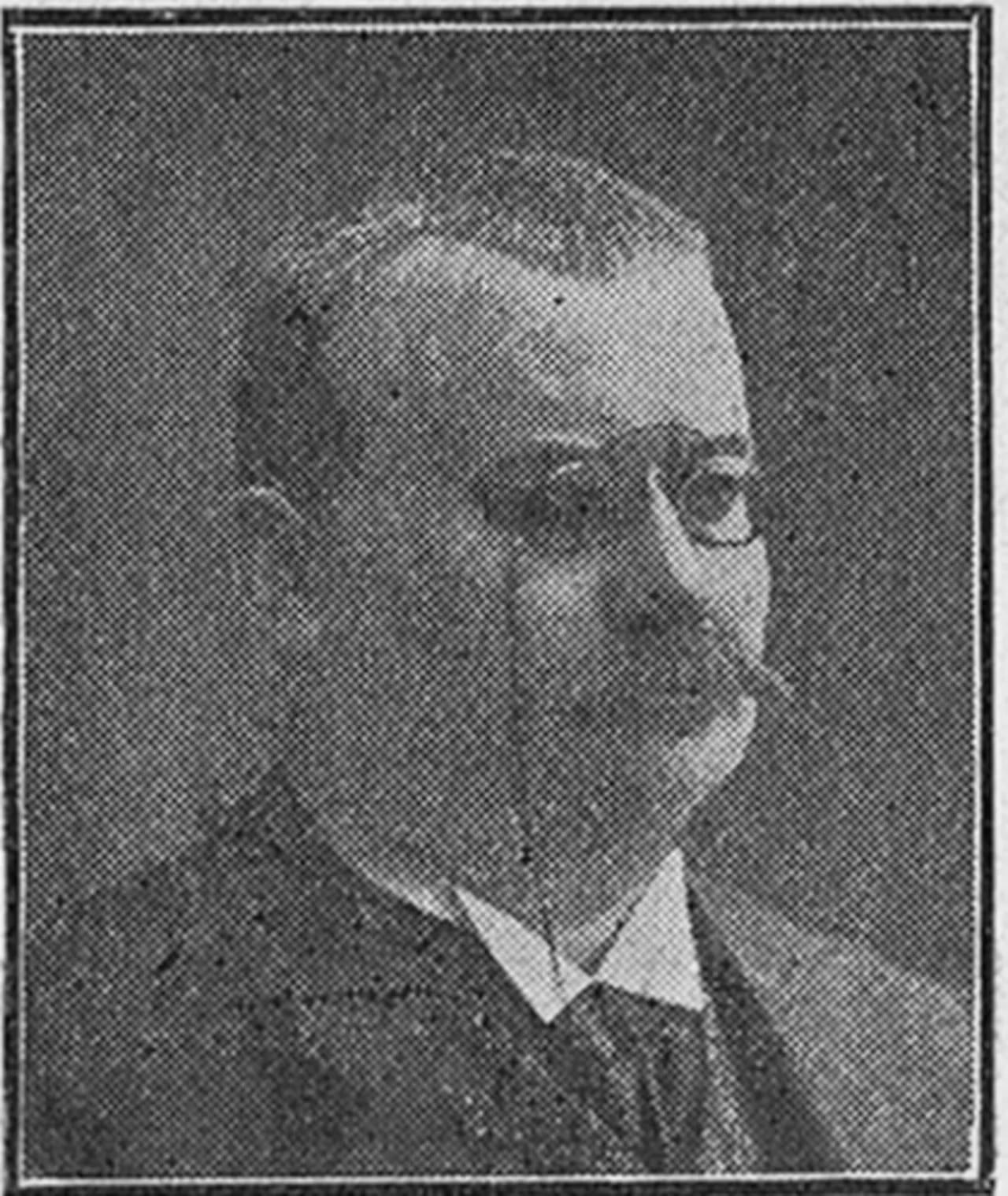 Porträt von Karl Lindh (1863–1918) – Gedenkseite