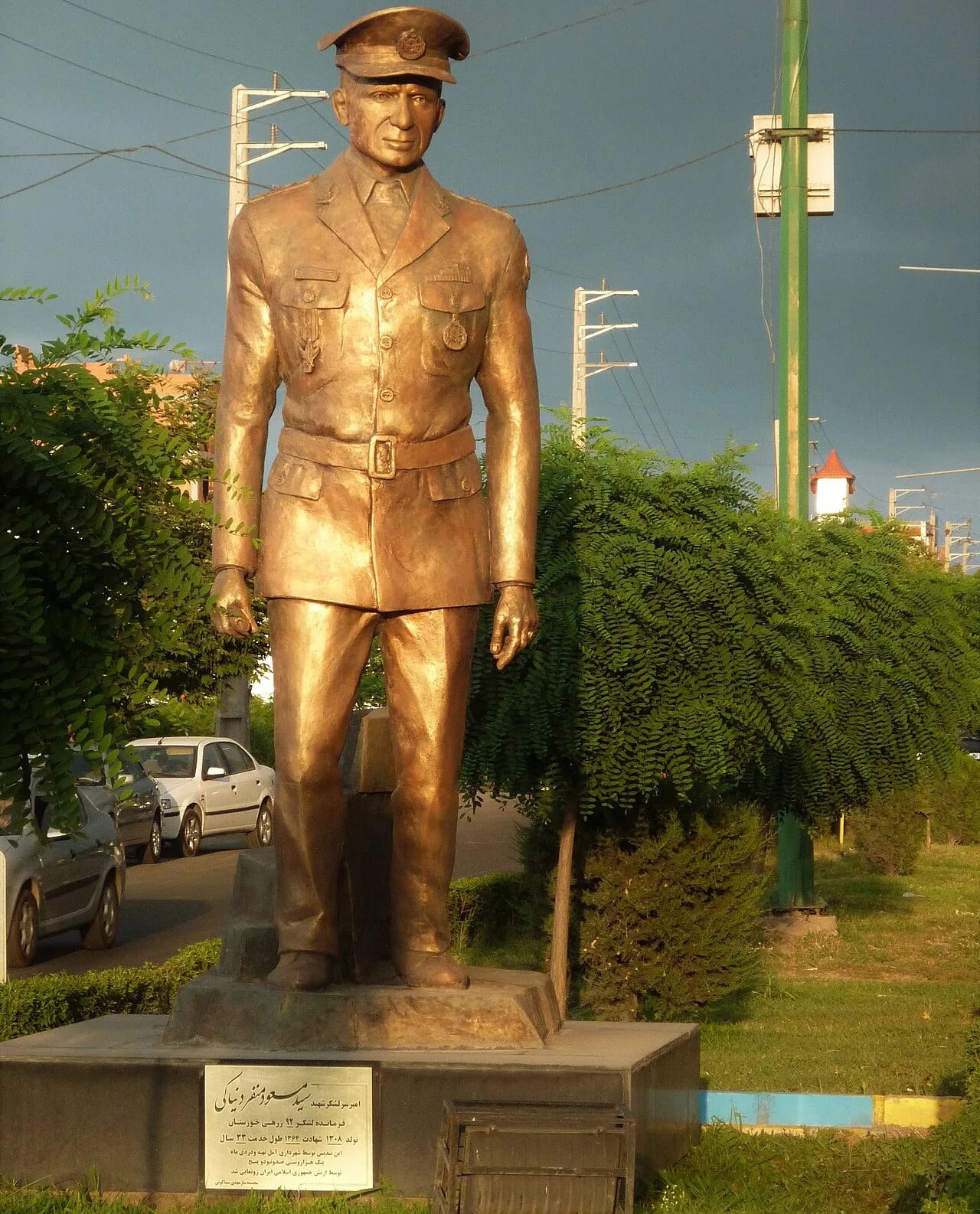 Porträt von Masoud Monfared Niyaki (1929–1985) – Gedenkseite