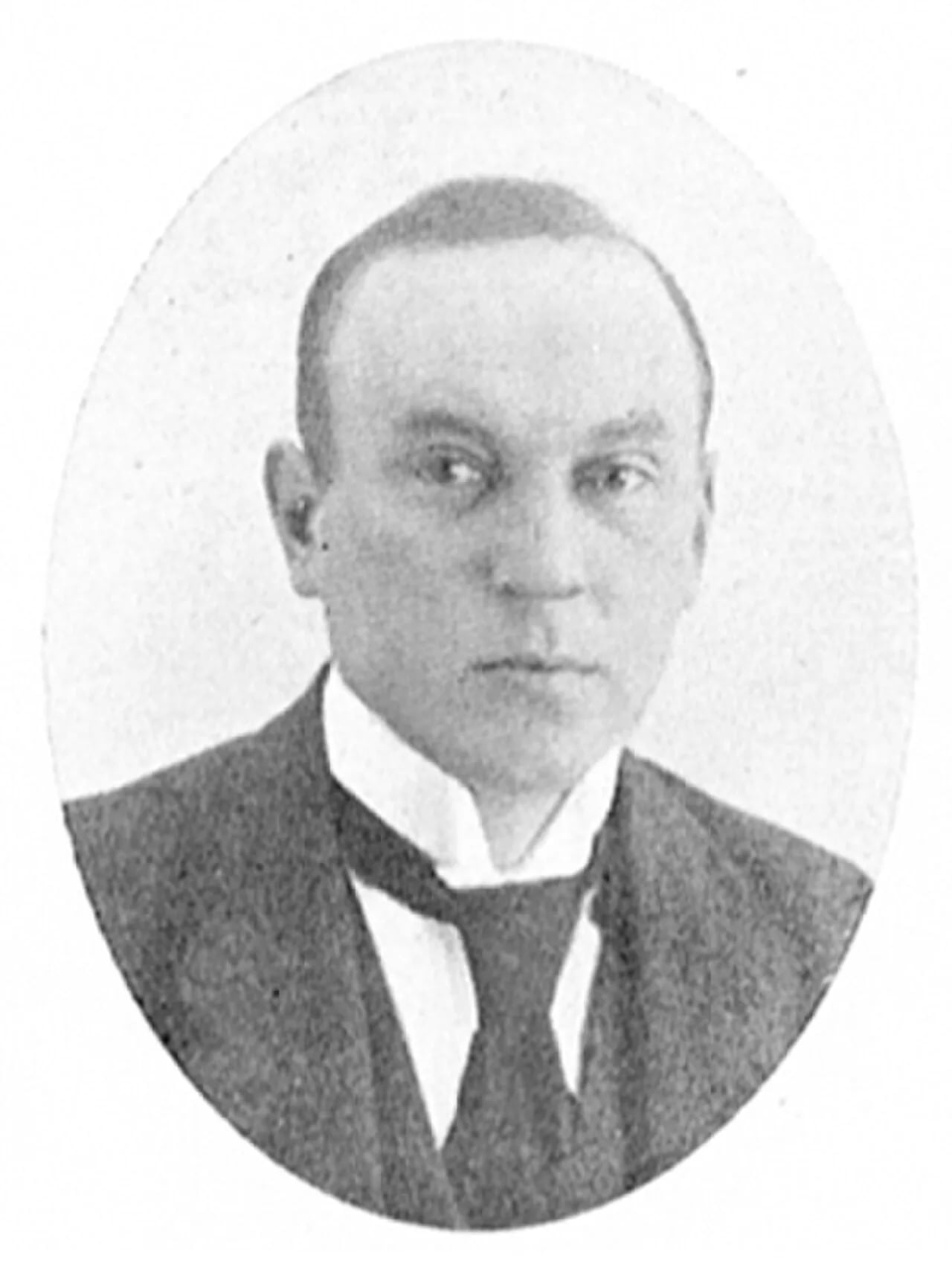 Porträt von Nils Lithberg (1883–1934) – Gedenkseite