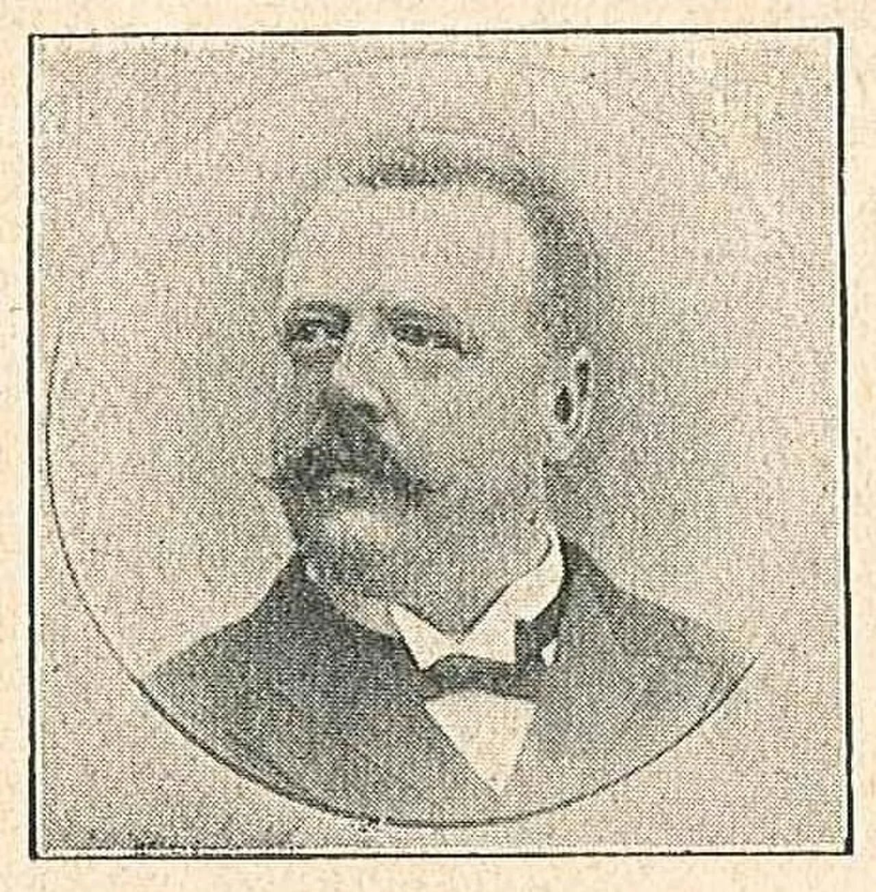 Porträt von Louis Ljungberg (1861–1934) – Gedenkseite
